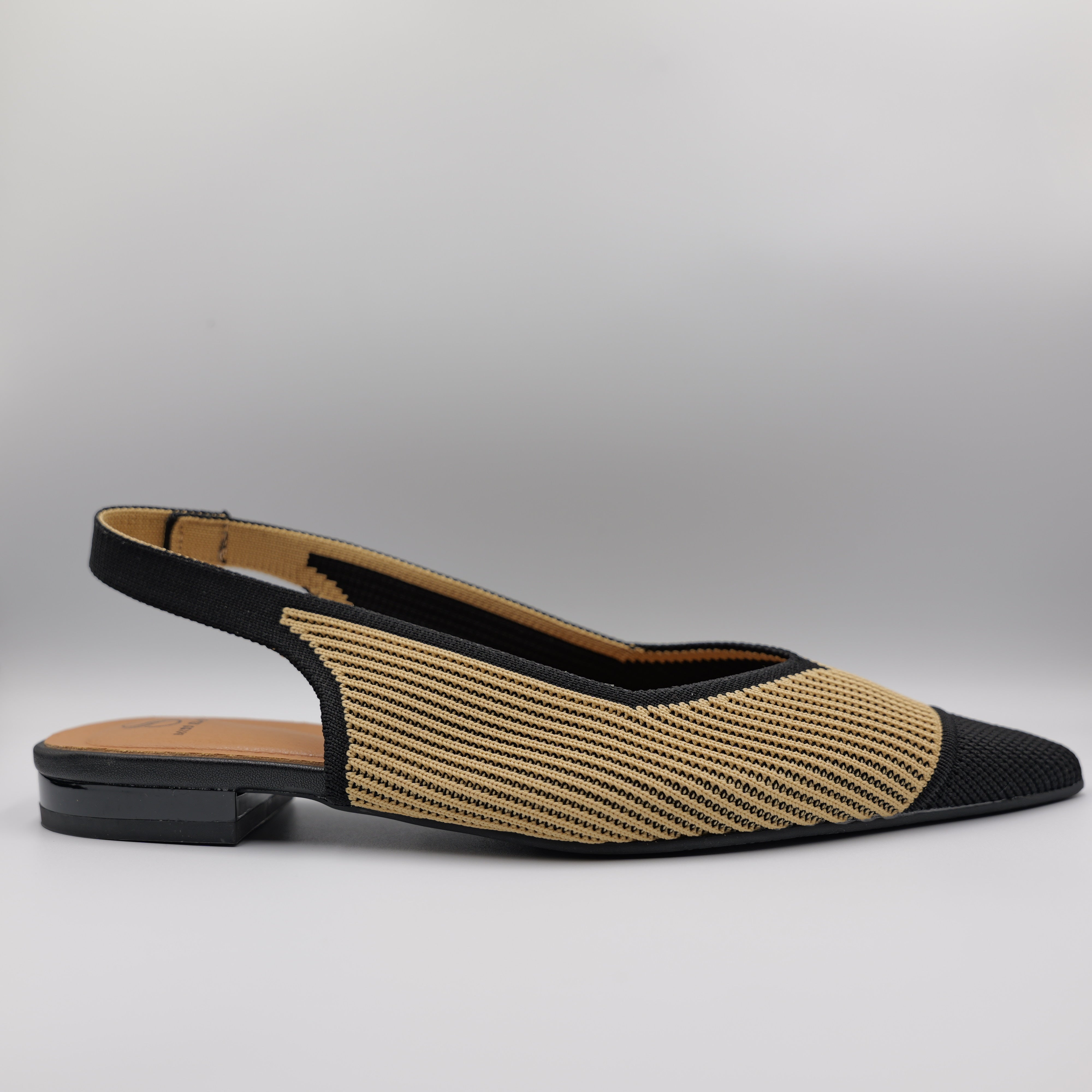 Miss Elastic - Slingback in tessuto con elastico