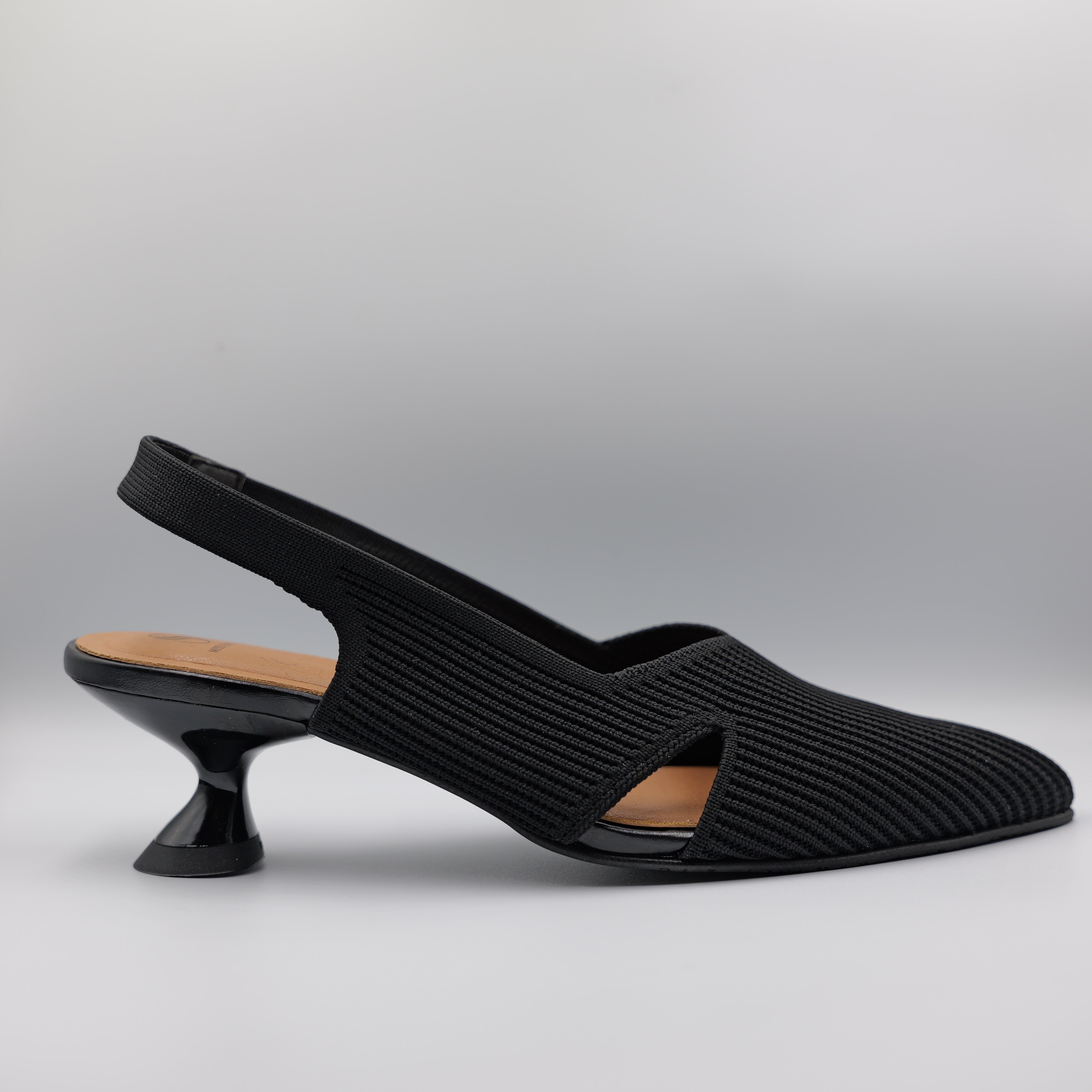Miss Elastic - Slingback in tessuto con elastico