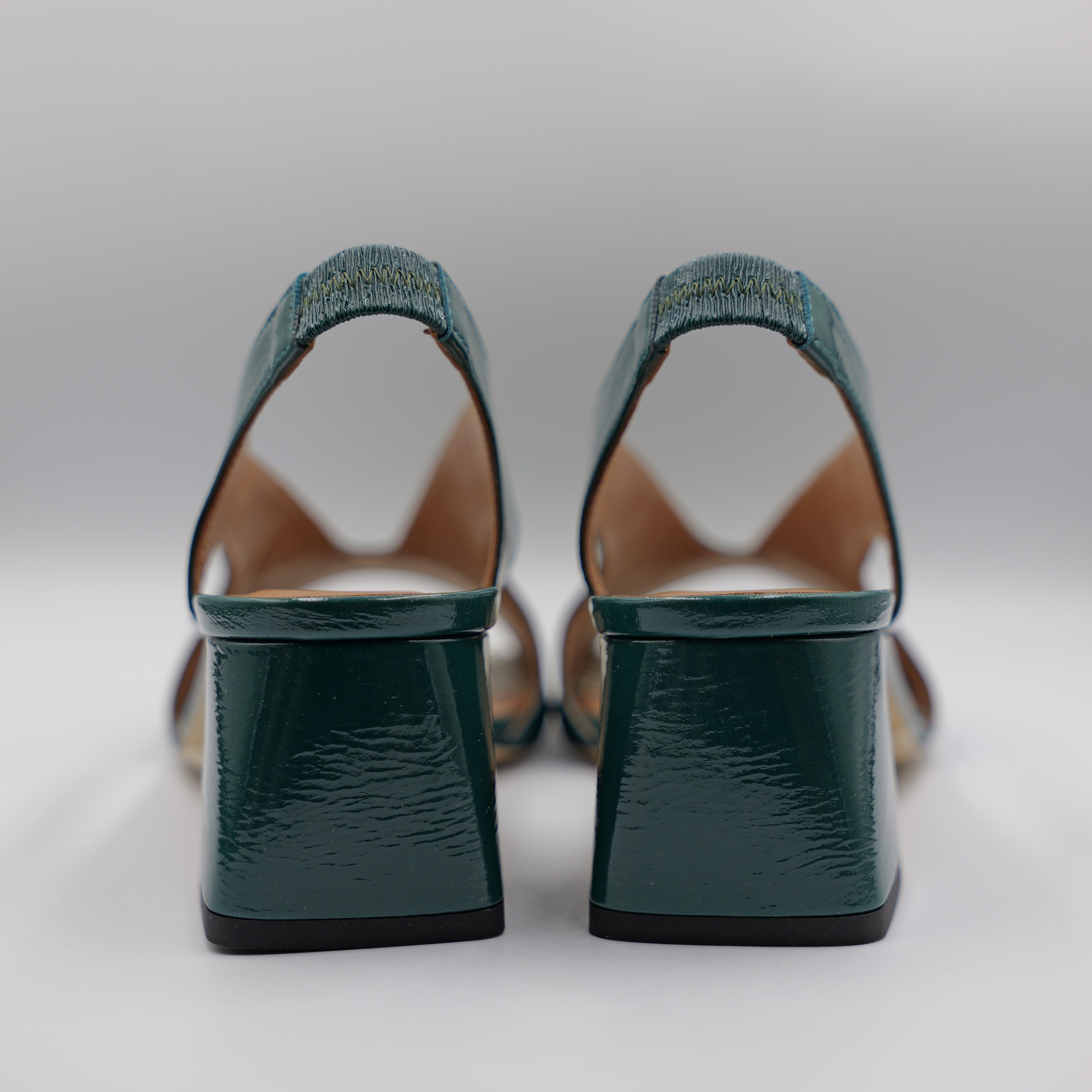 Gianmarco Sorelli - Sandalo con elastico in vernice