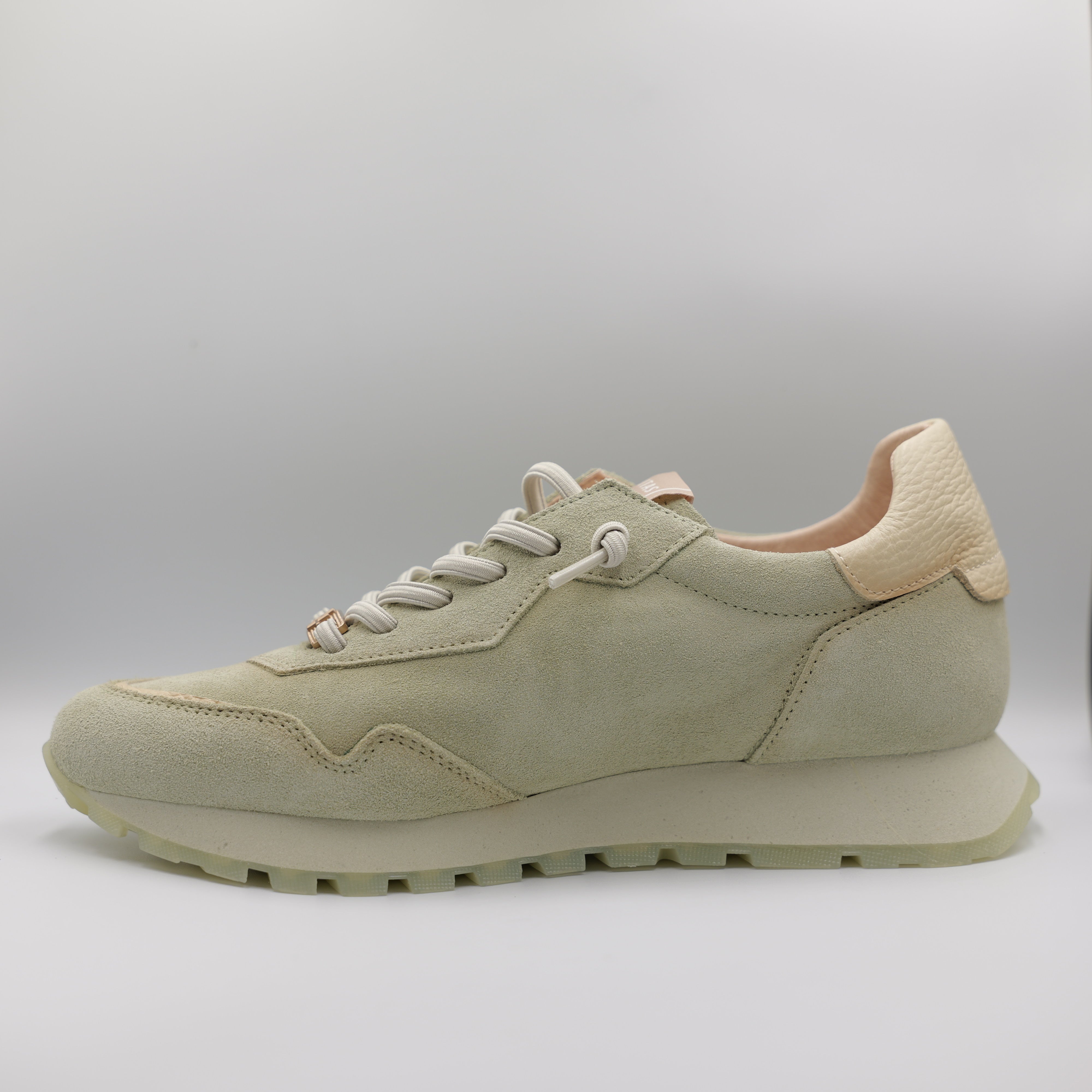 Hispanitas-Sneakers in camoscio con lacci elastici