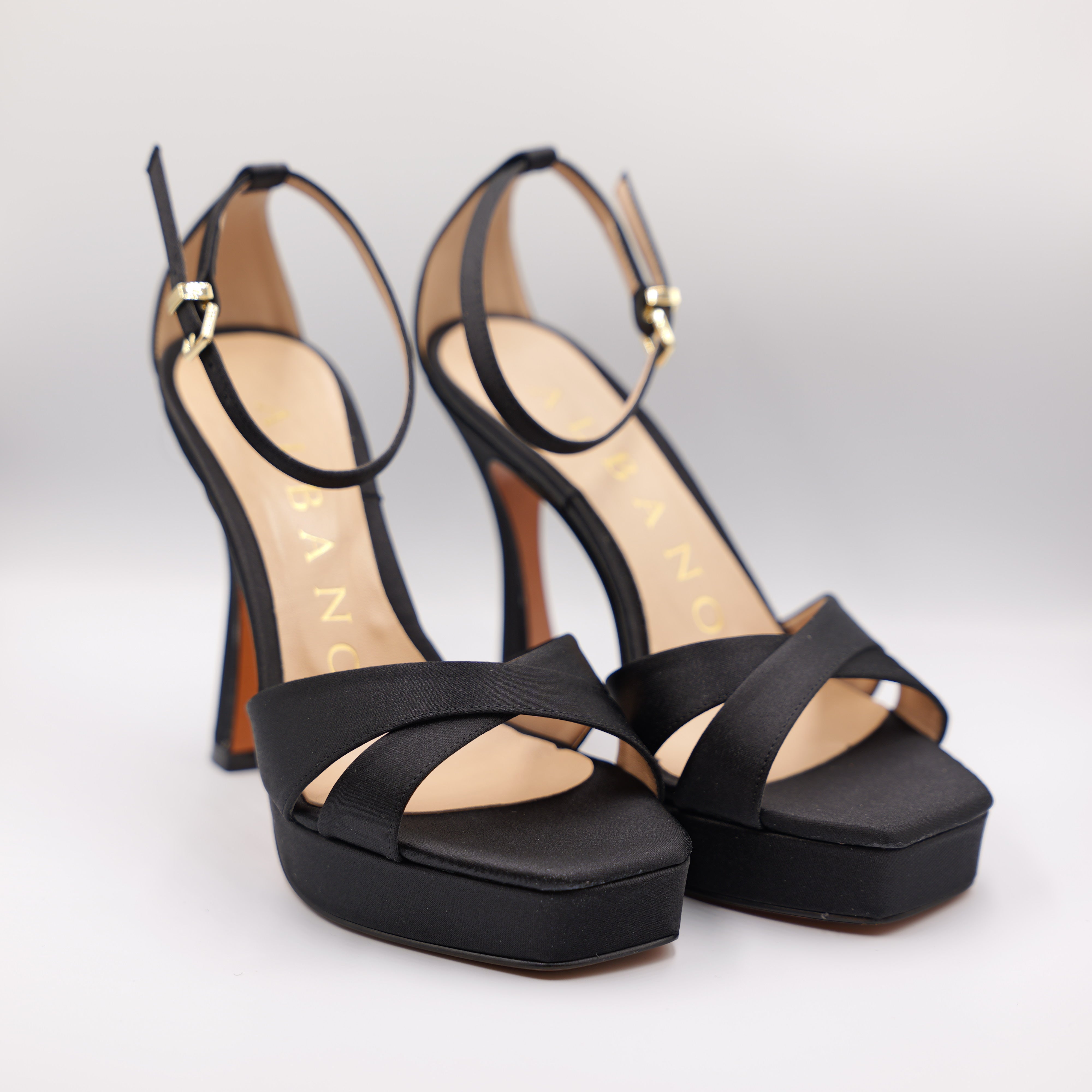 Albano - Sandalo in raso con cinturino