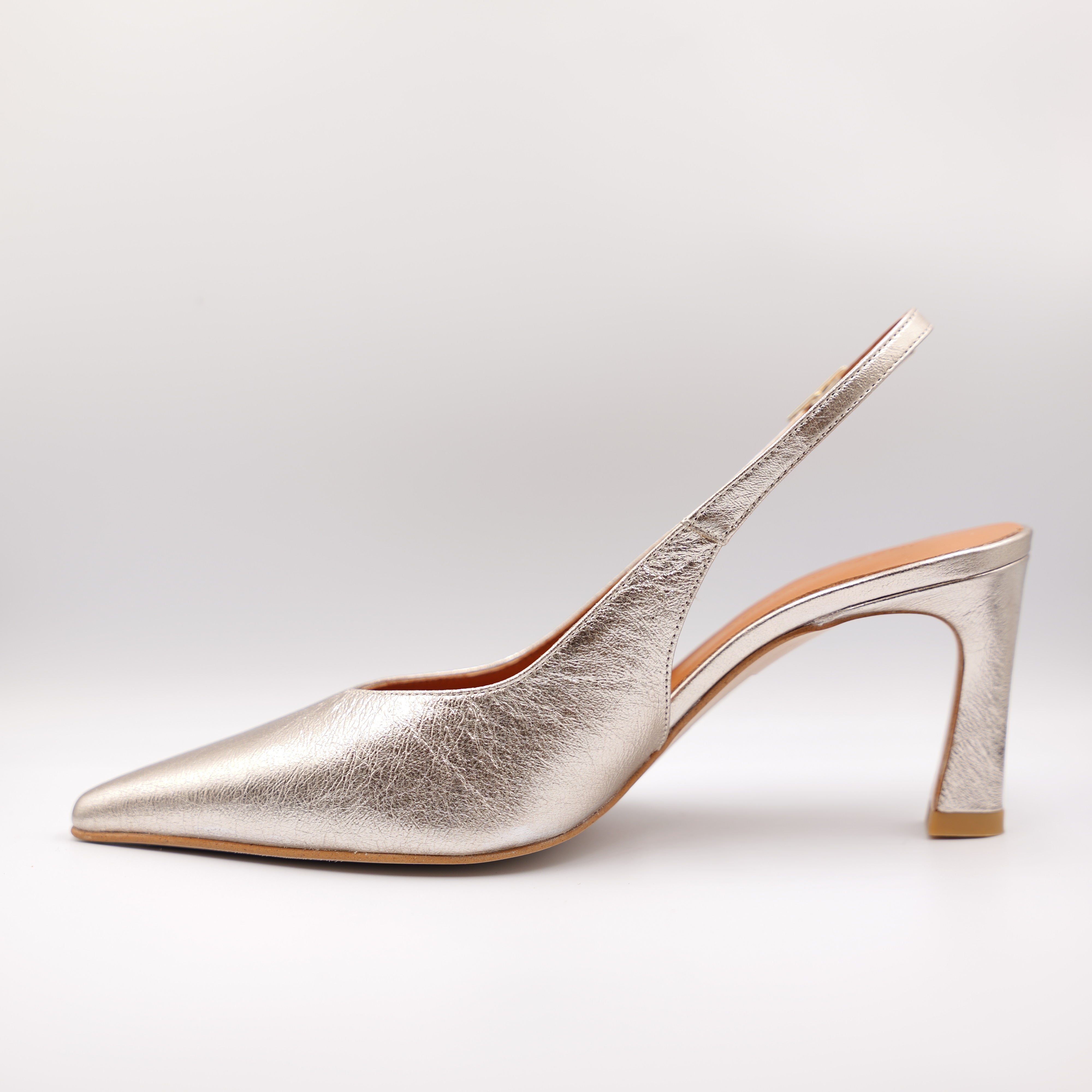 Angel Alarcon - Slingback in pelle con cinturino