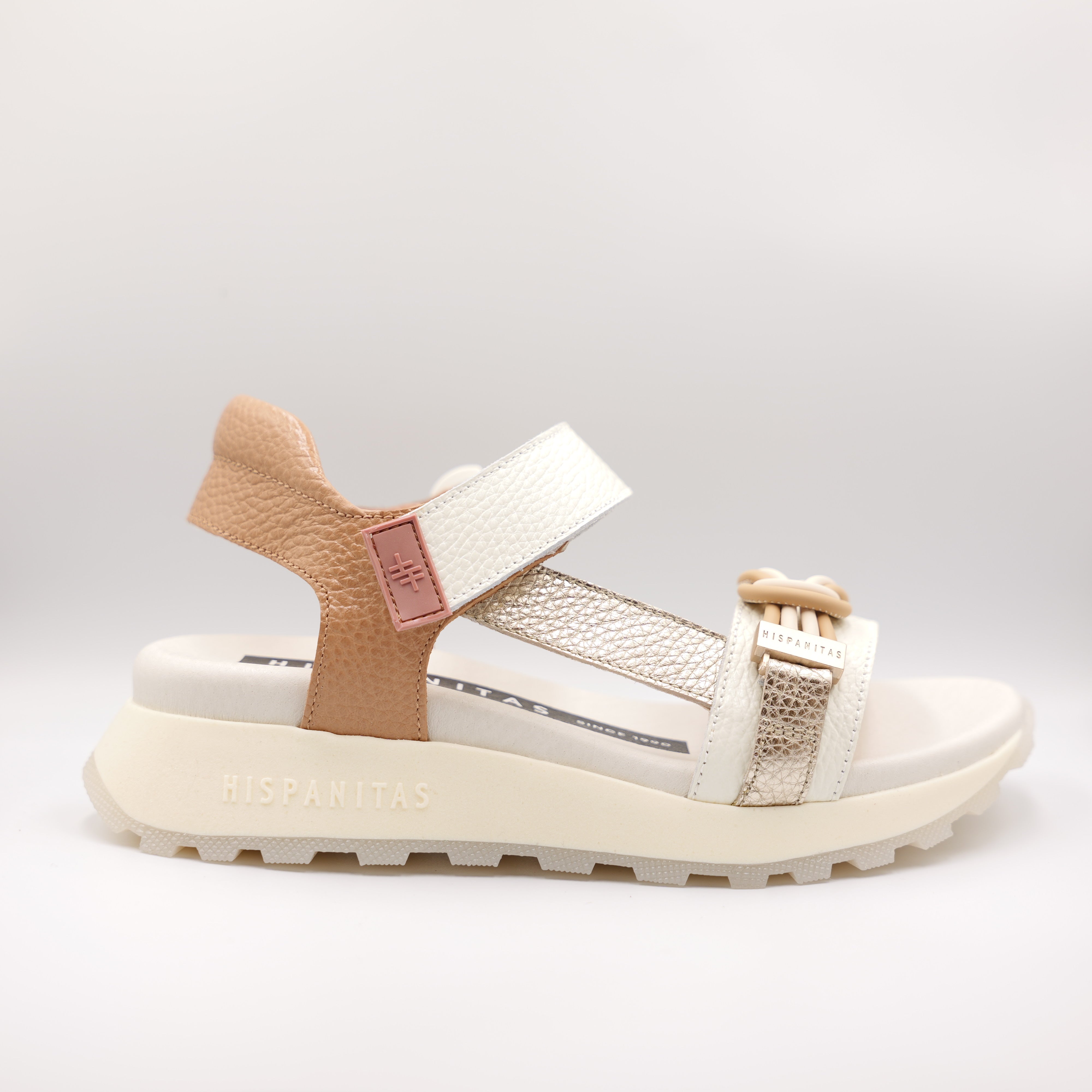 Hispanitas - Sandalo in pelle con strappo