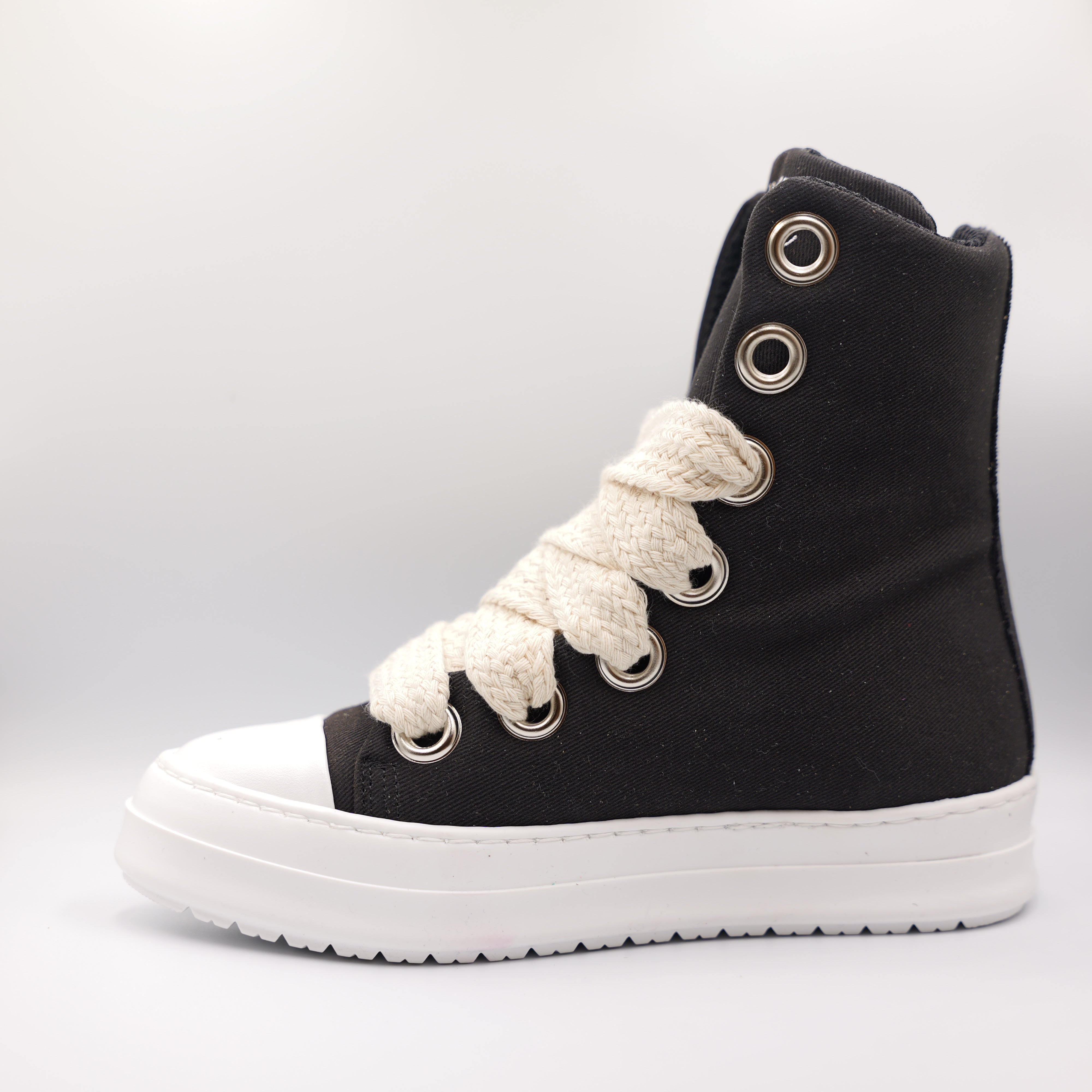 Jammers London -  Sneakers stivaletto in tessuto con lacci Tore Over