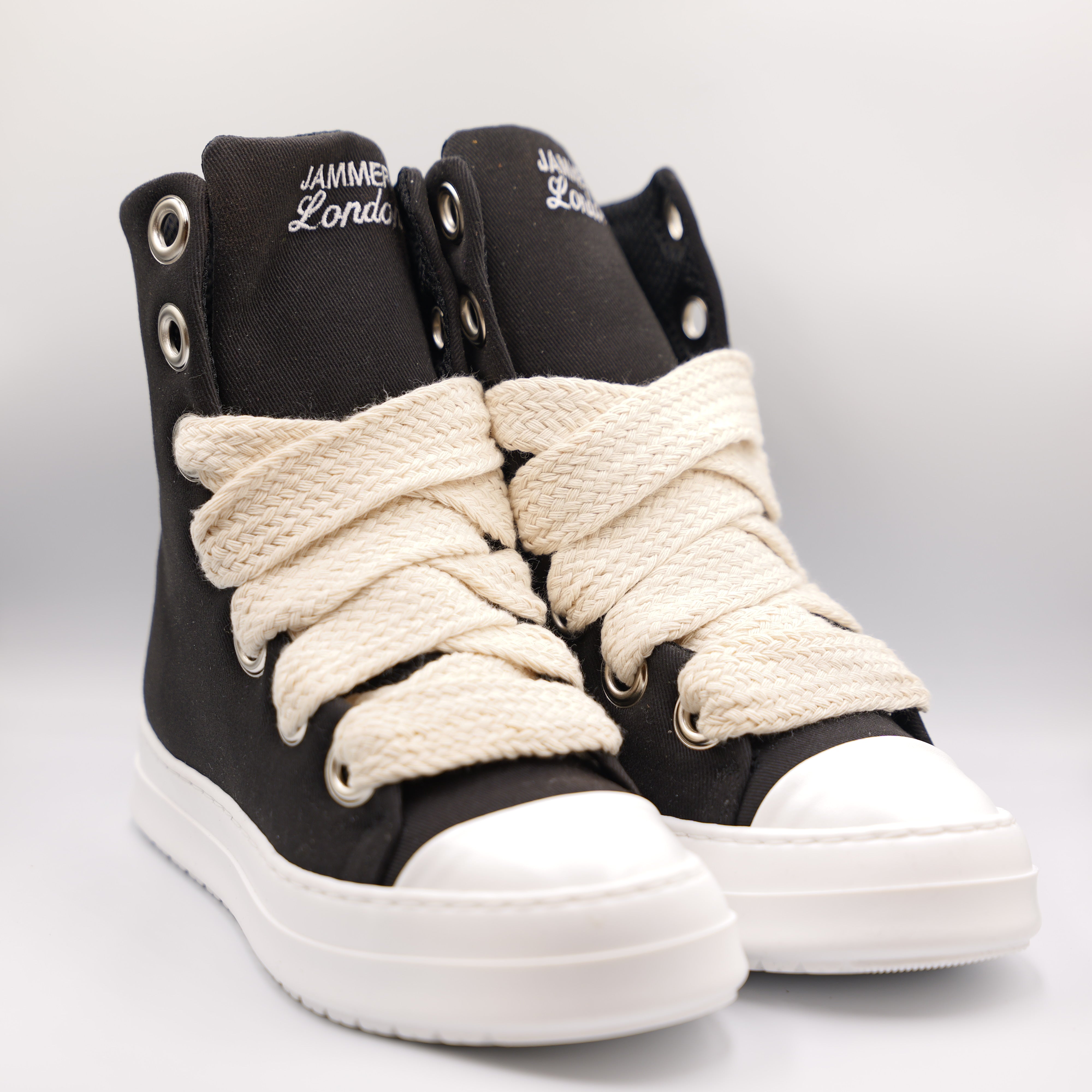 Jammers London -  Sneakers stivaletto in tessuto con lacci Tore Over