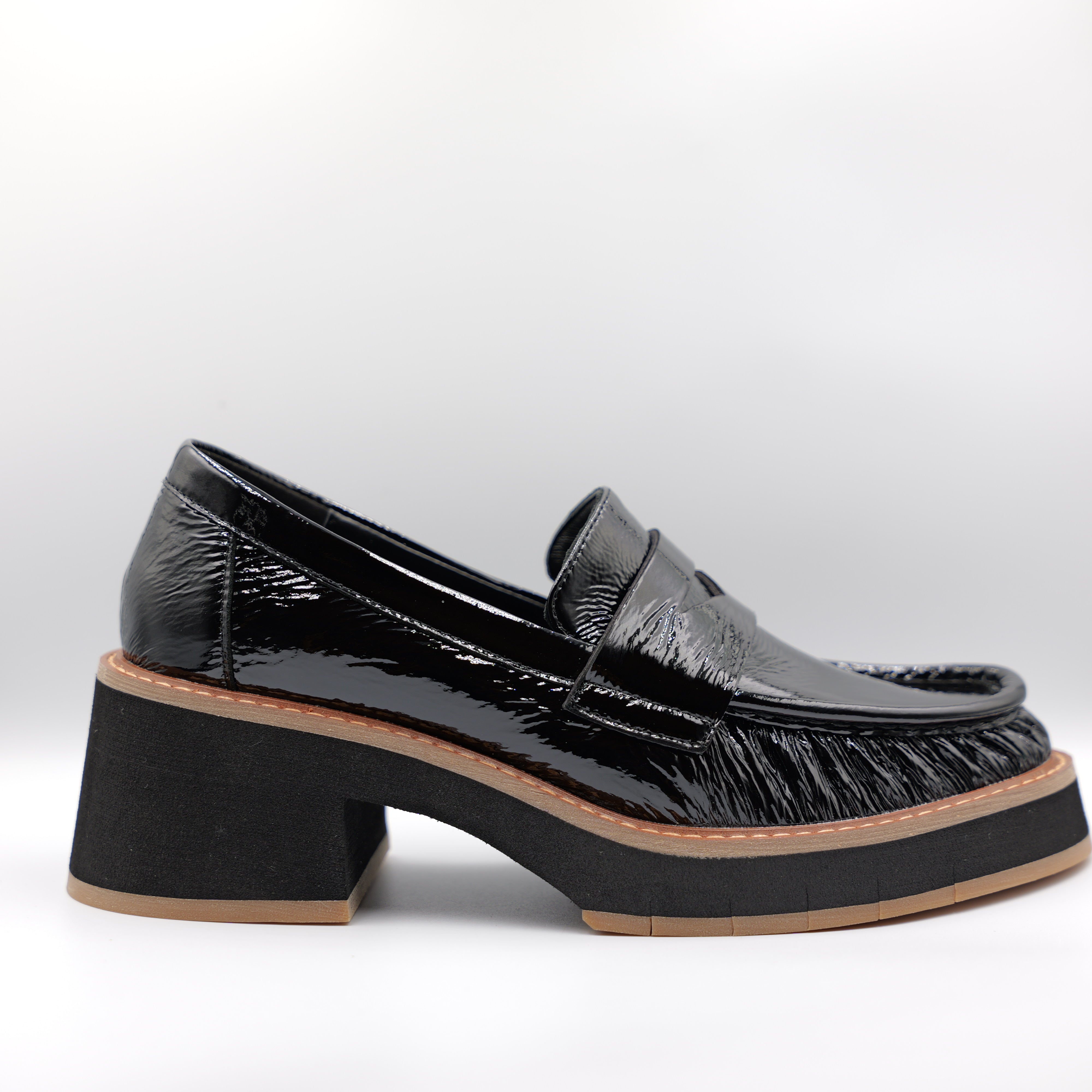 Miss Olivia - Mocassini in naplak con tacco