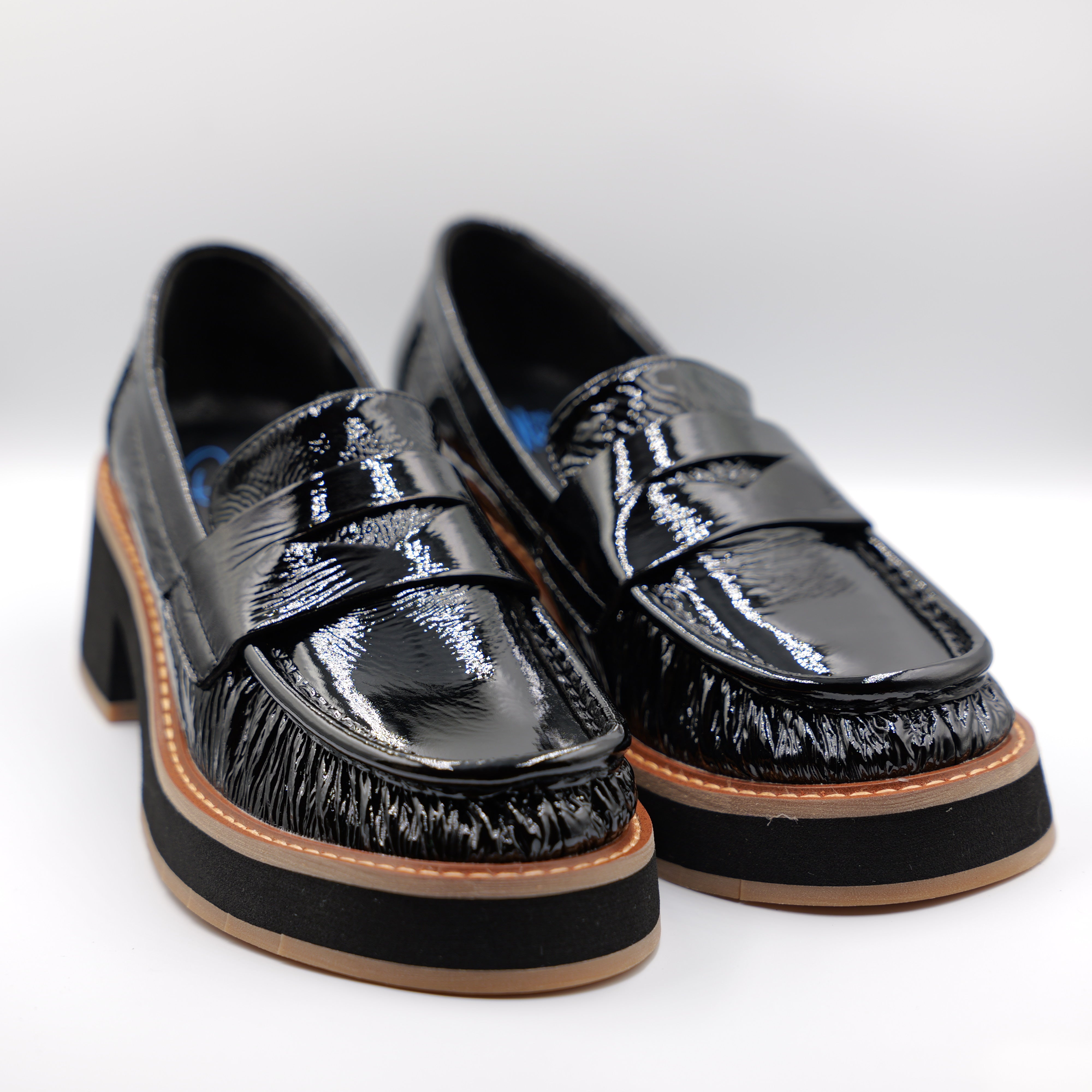 Miss Olivia - Mocassini in naplak con tacco