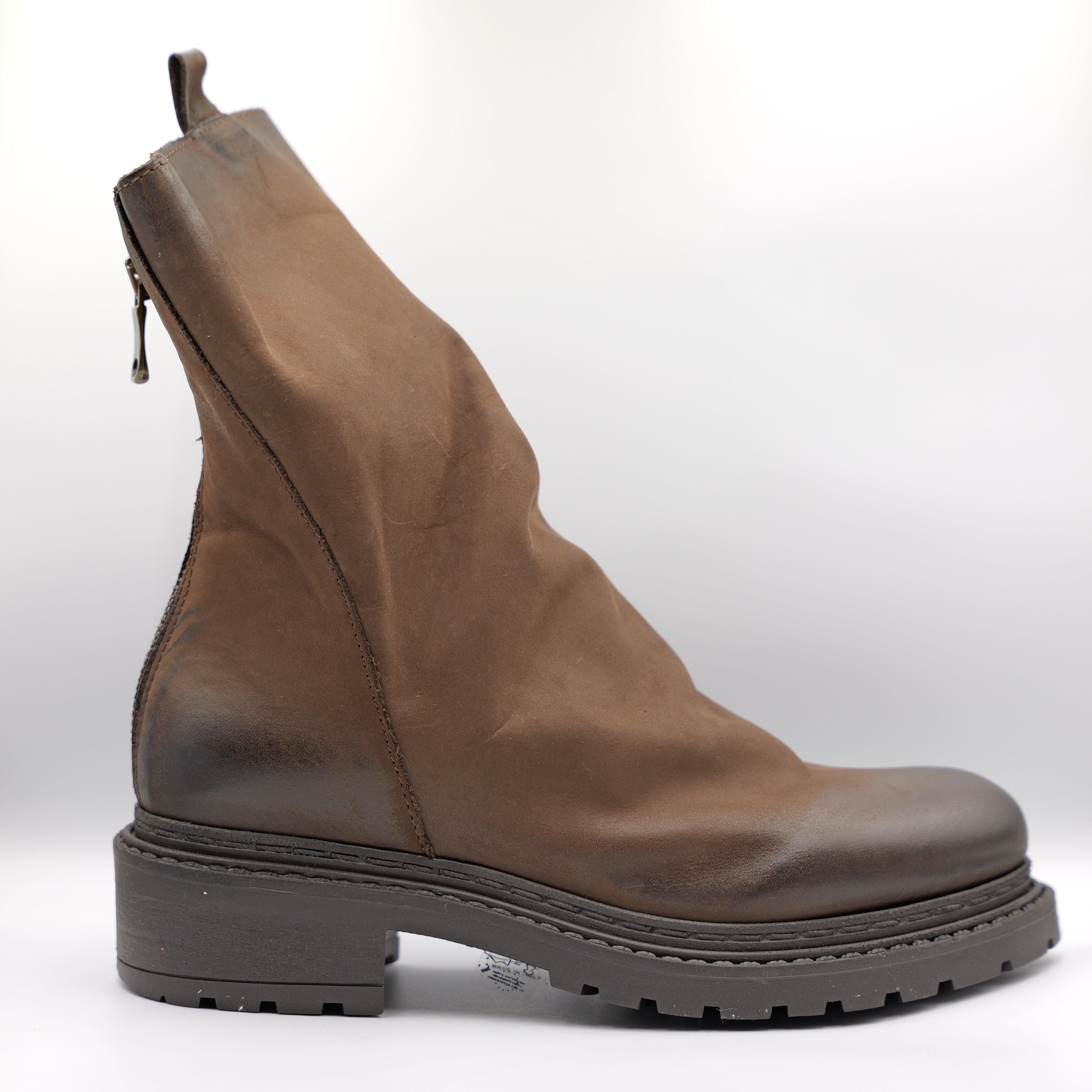 Metisse - Stivaletti in nabuk con zip