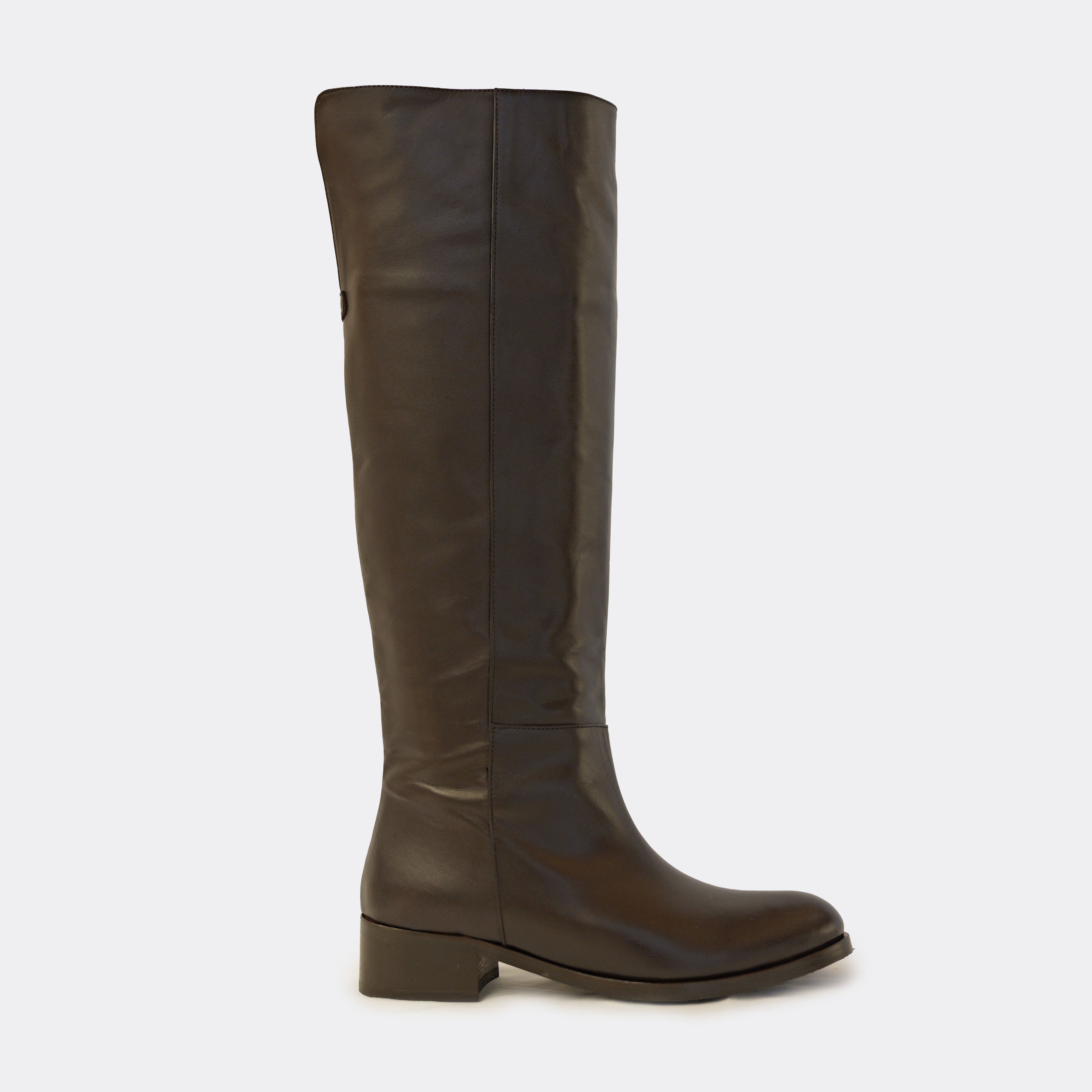 Albano - Stivali in pelle mezza zip