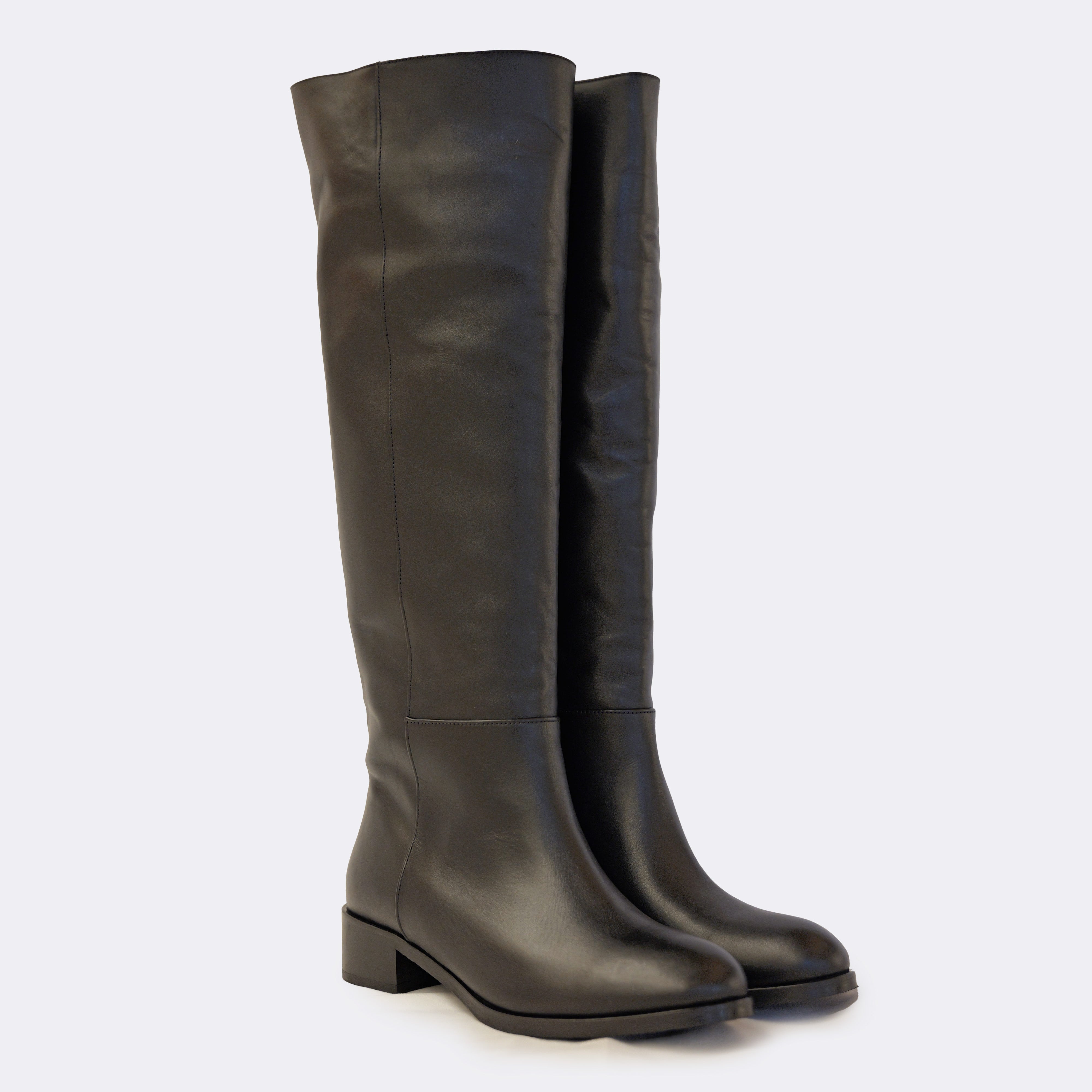 Albano - Stivali in pelle con zip