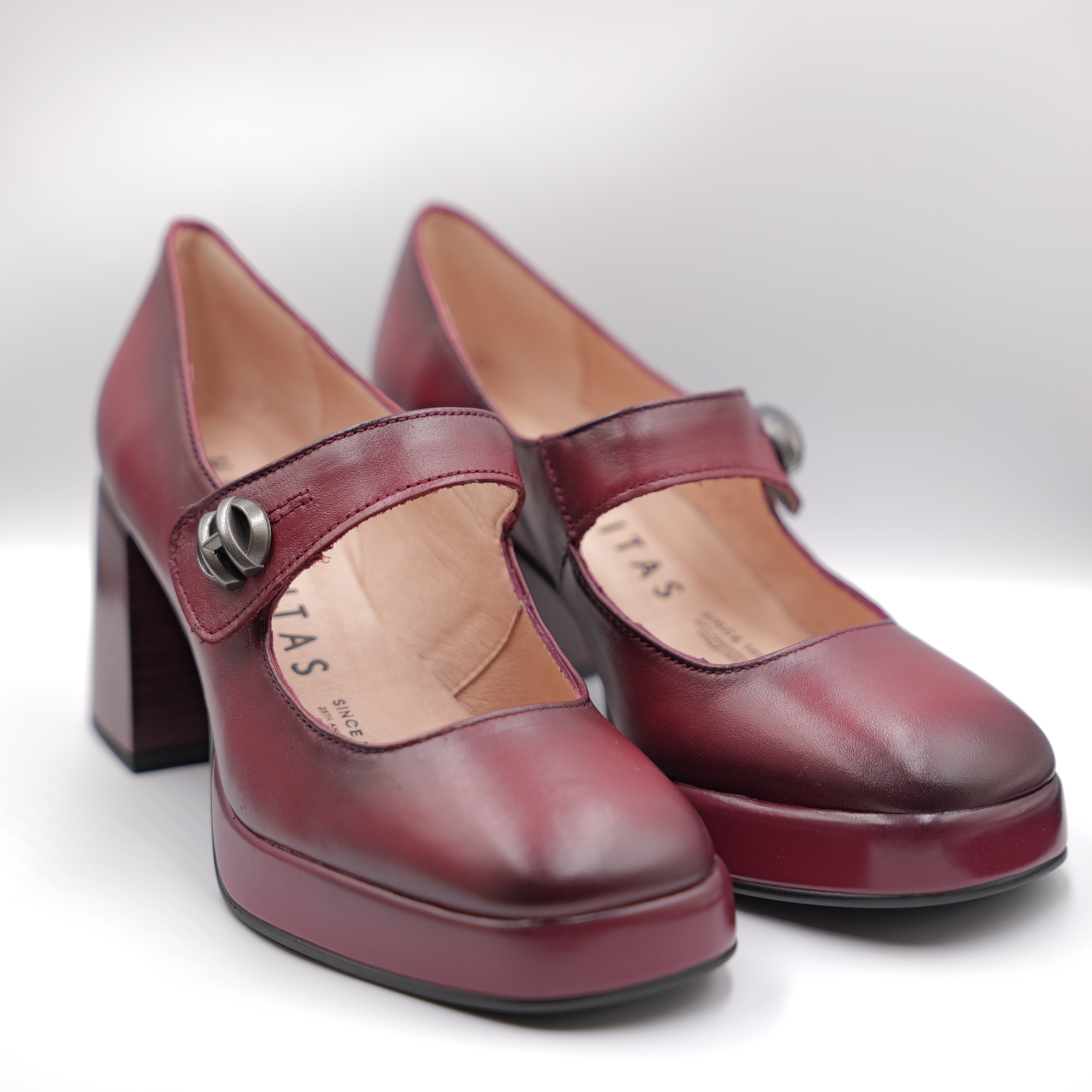 Hispanitas - Dècolletè in pelle con cinturino