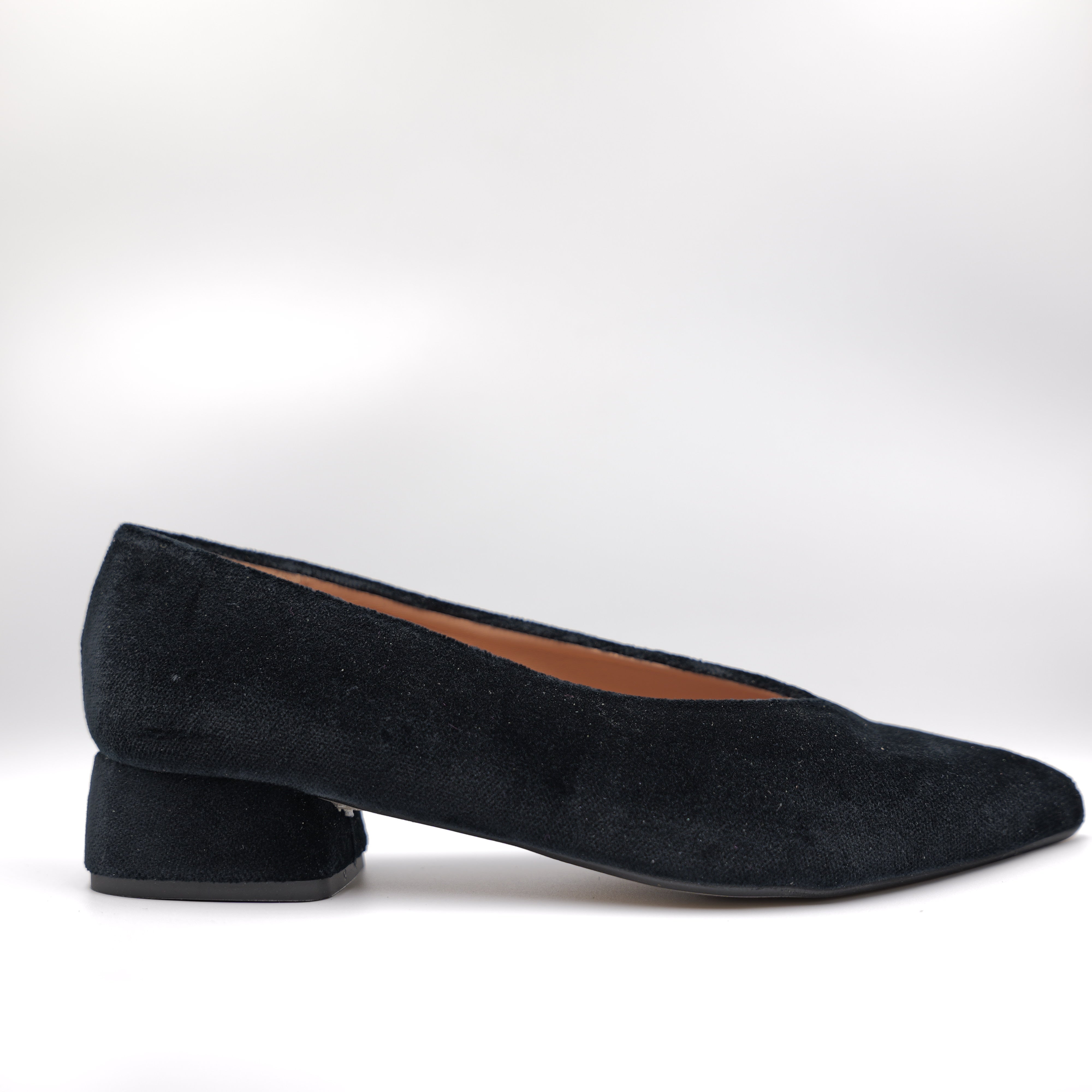 Ora - Ballerine in velluto accollate