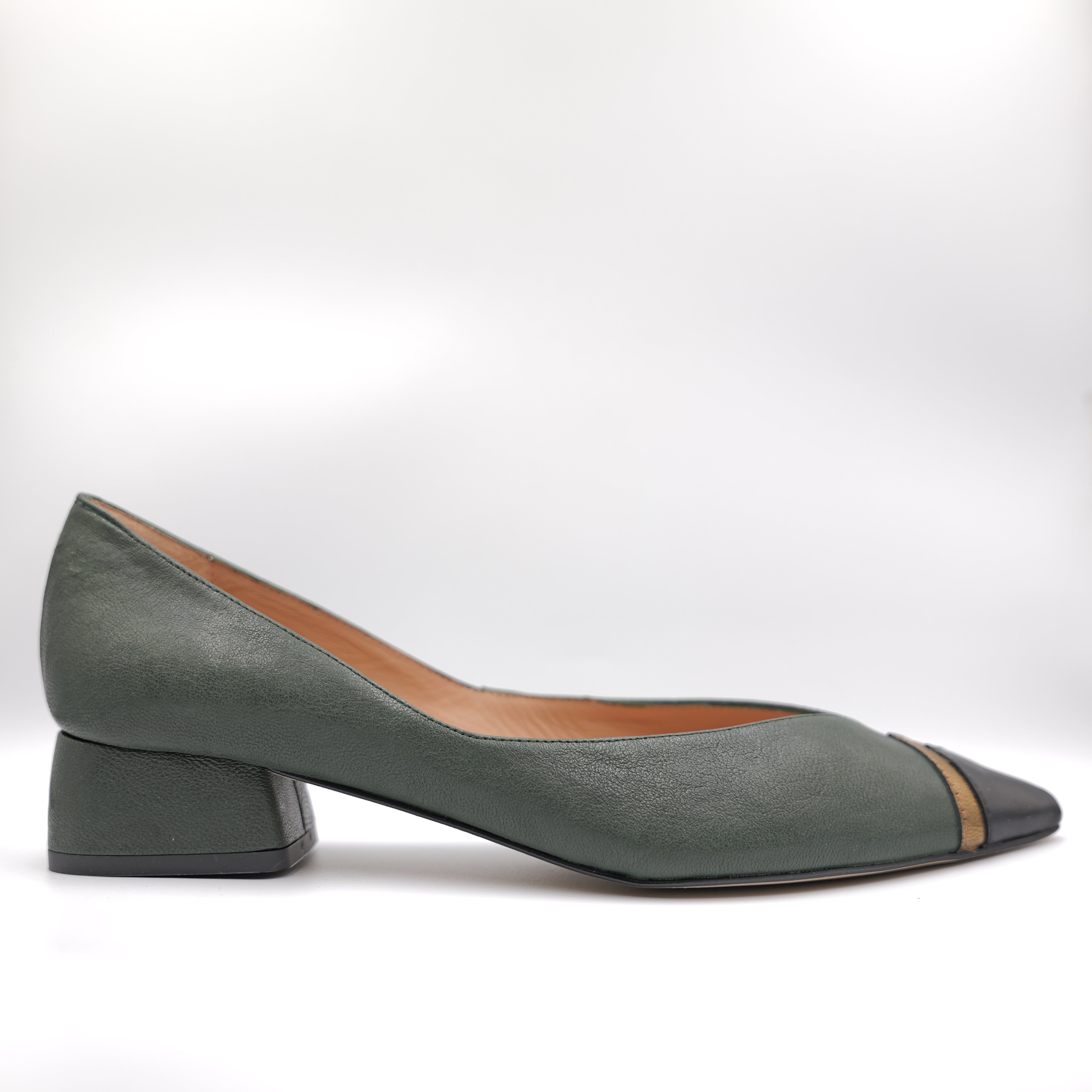 Ora - Ballerine in pelle scollo a punta