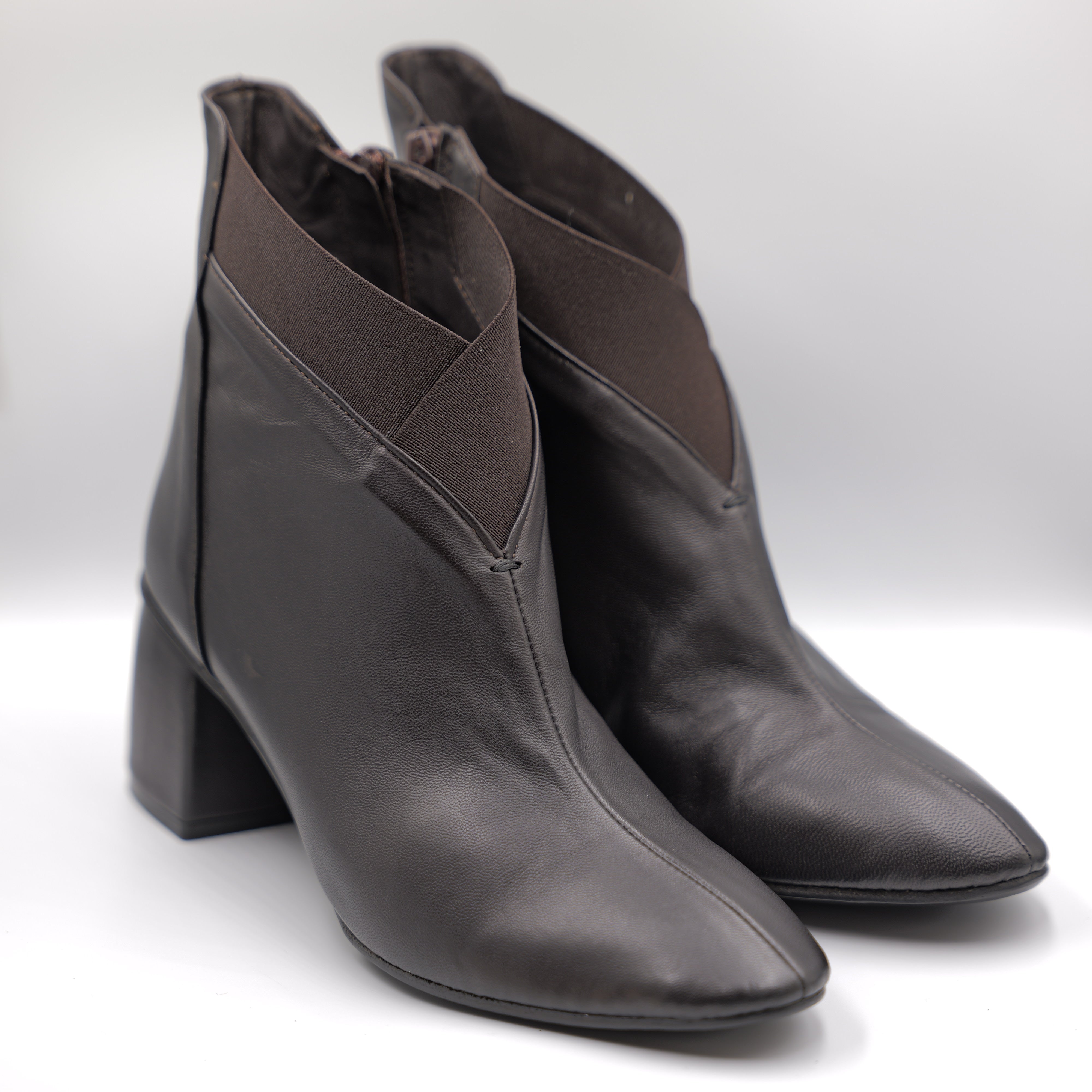 Kudetà - Tronchetti in pelle con zip