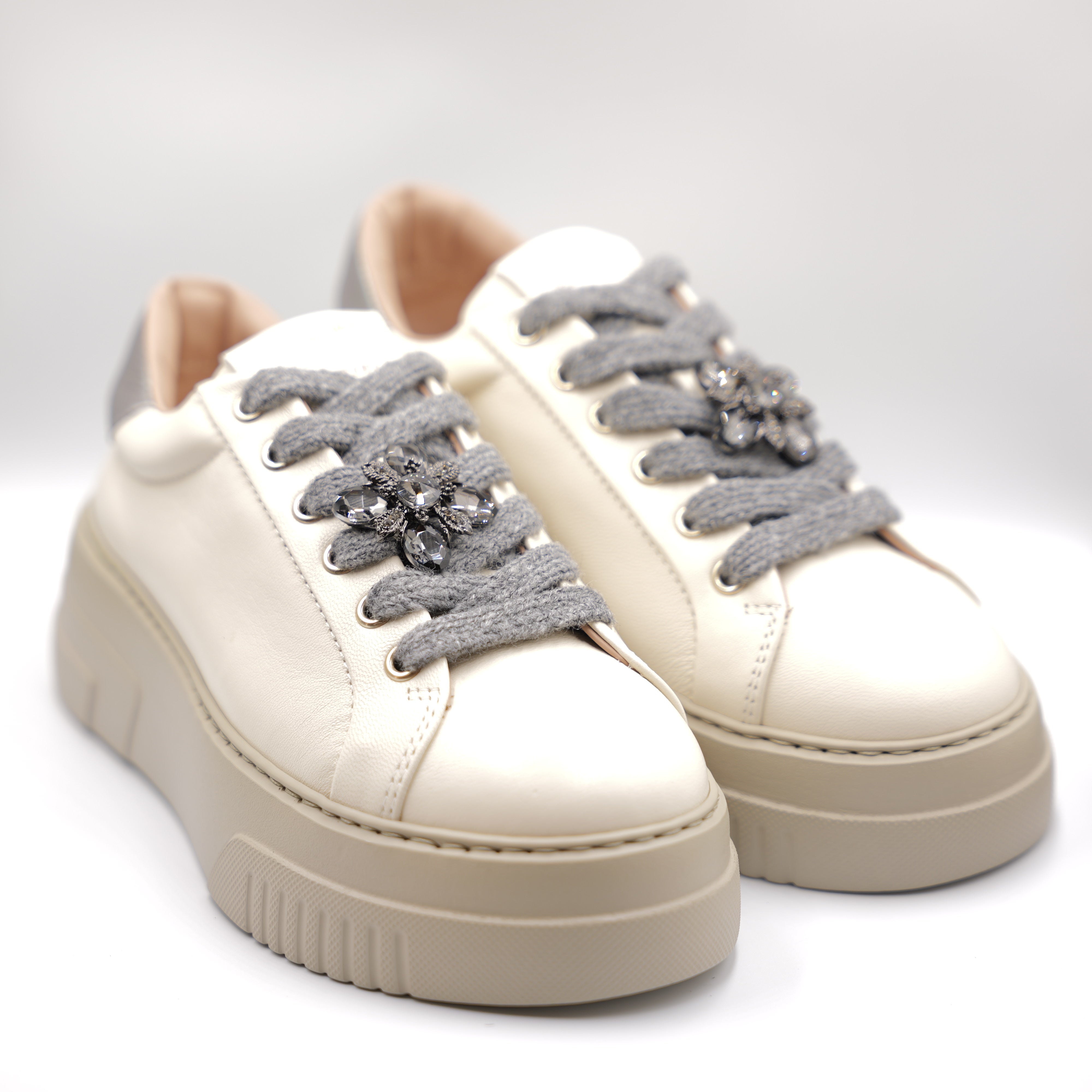 Stokton - Sneakers in pelle con accessorio
