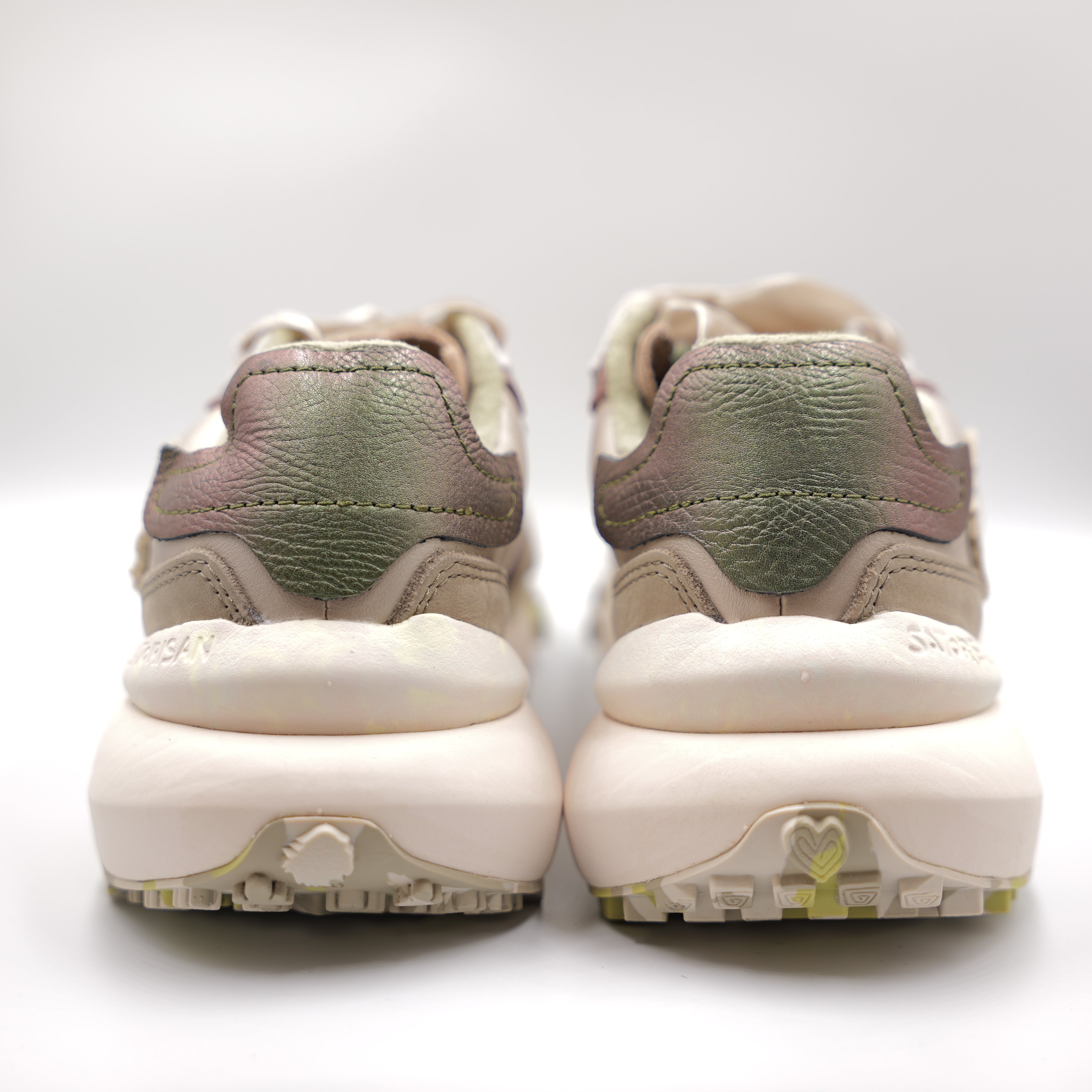 Satorisan - Sneakers in pelle e camoscio