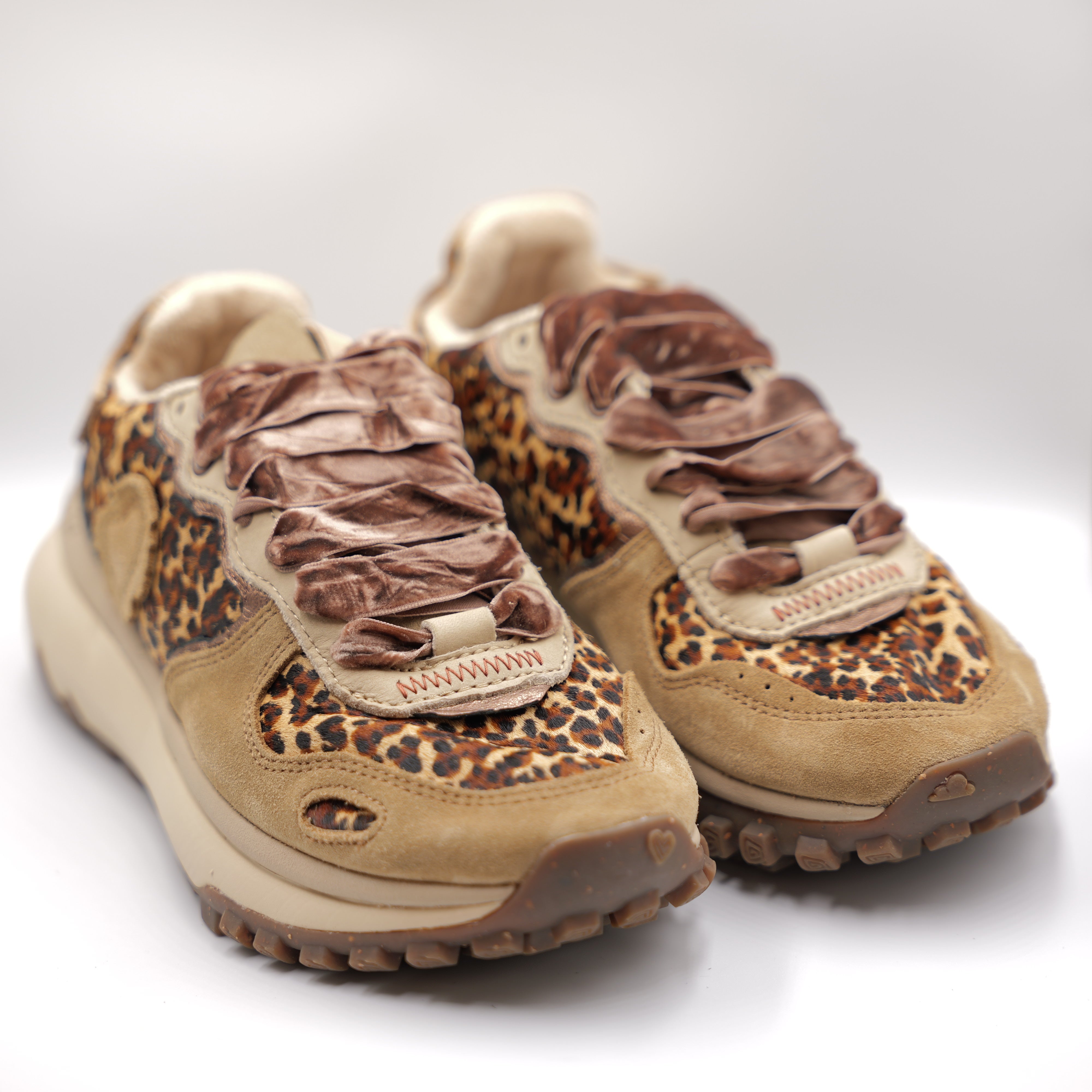 Satorisan - Sneakers in cavallino leopardato