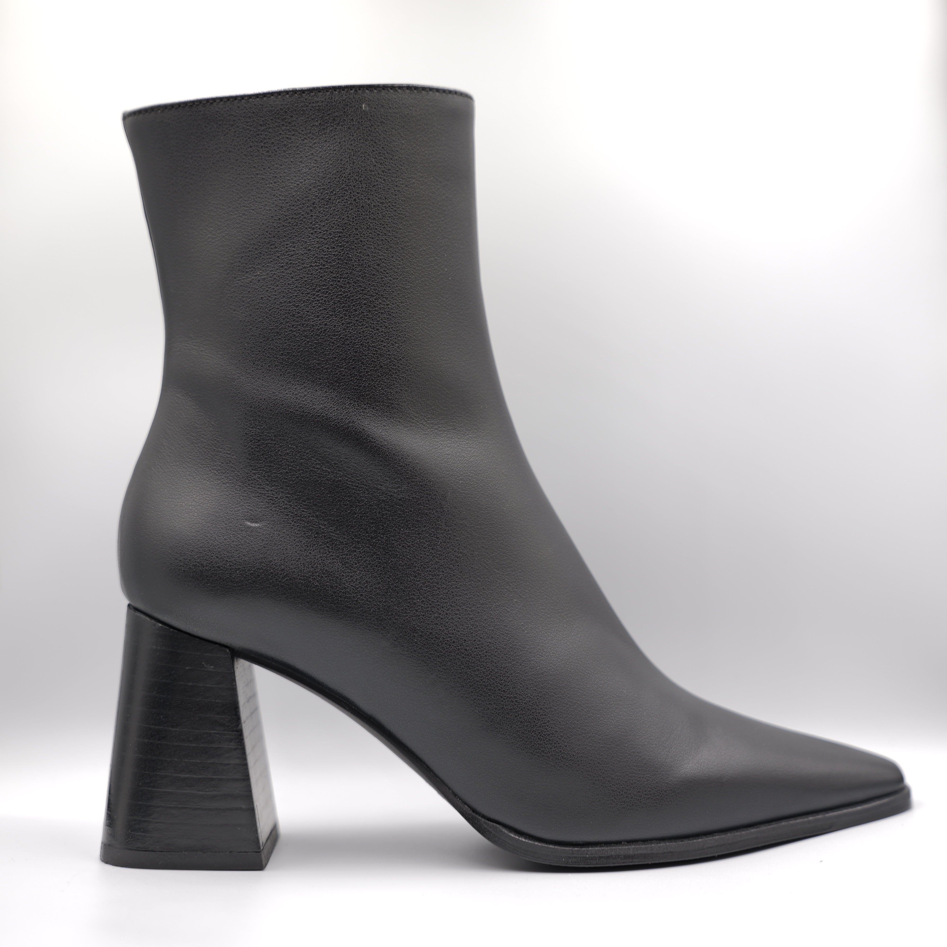 Angel Alarcon - Tronchetti in pelle con zip