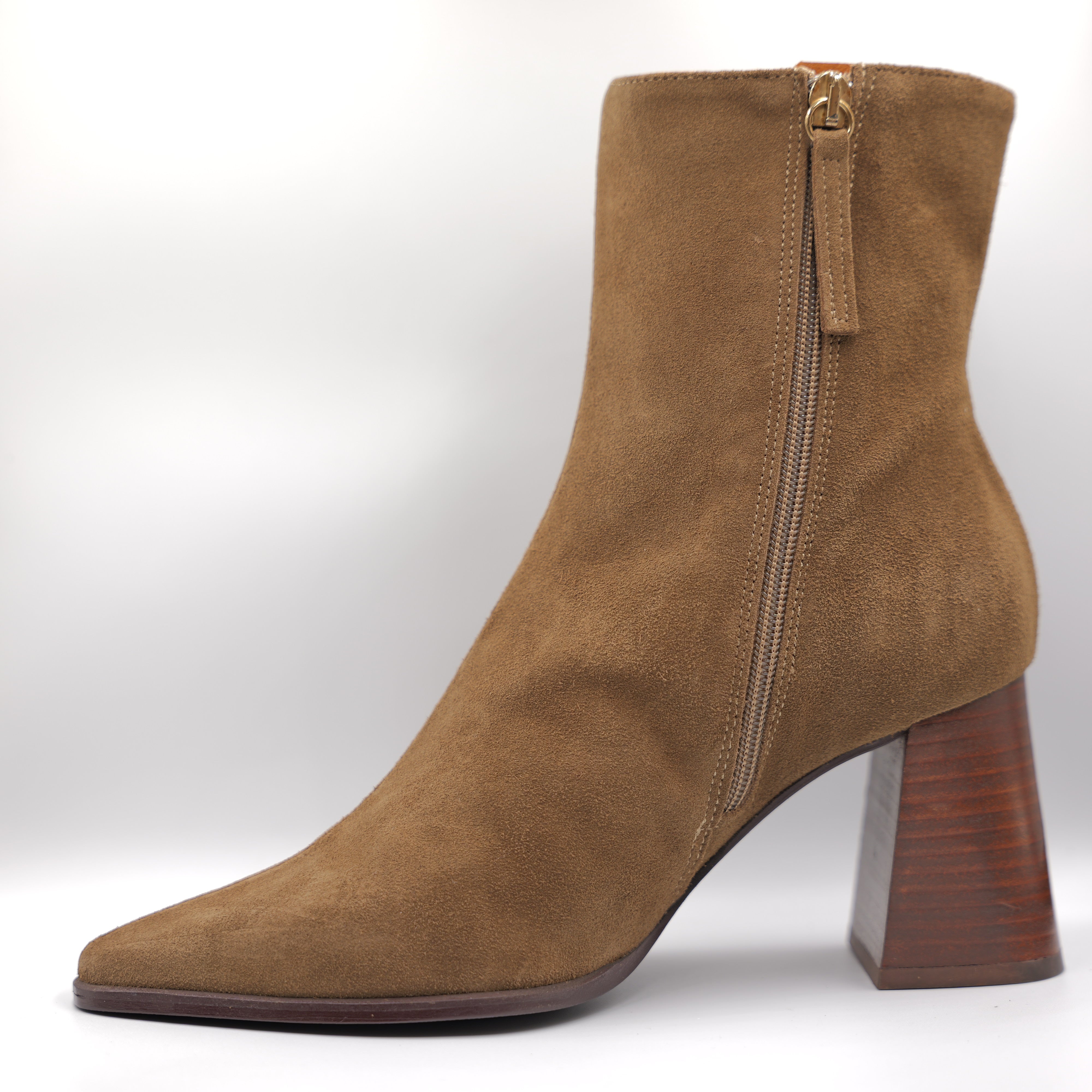 Angel Alarcon - Tronchetti in camoscio con zip