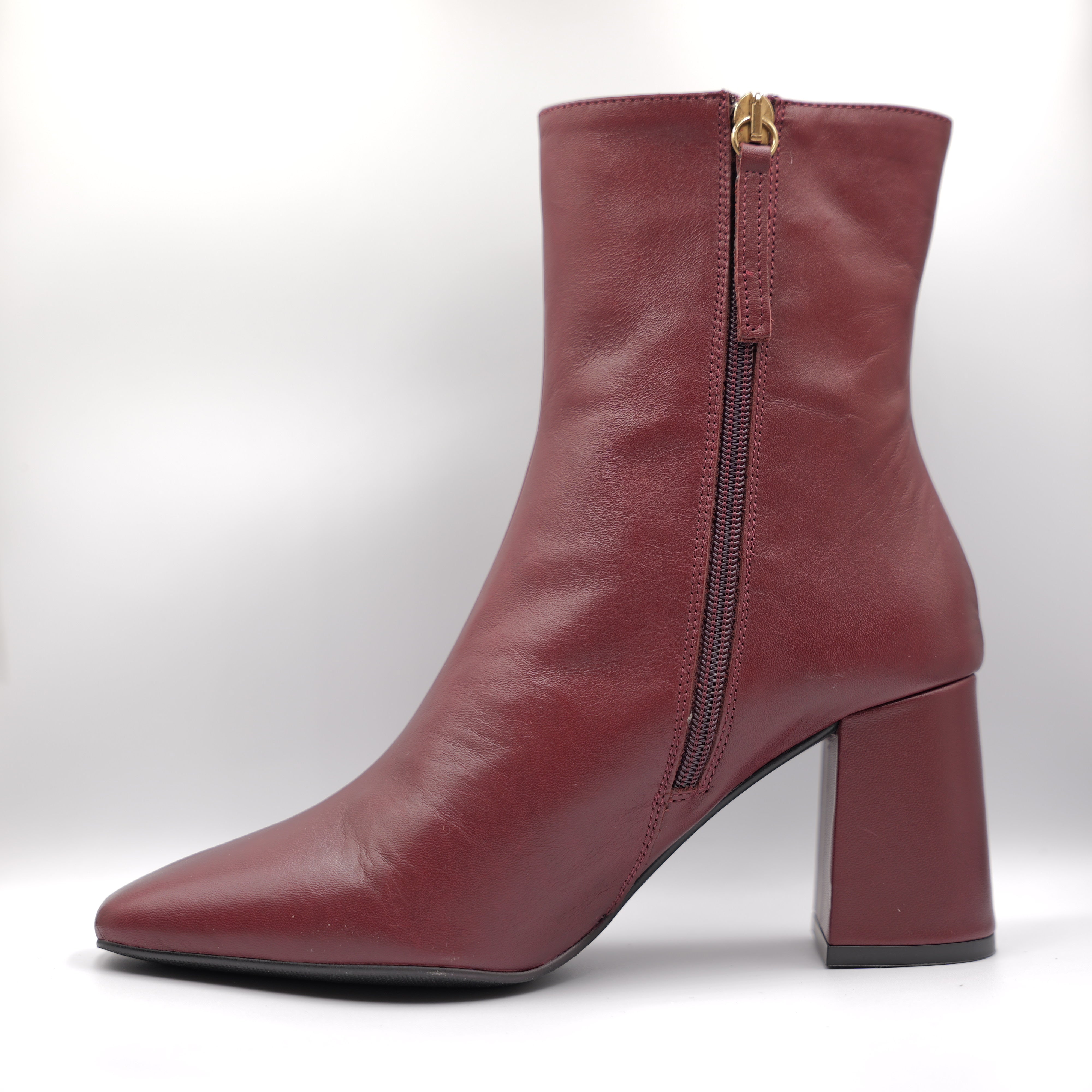 Angel Alarcon - Tronchetti in pelle con zip