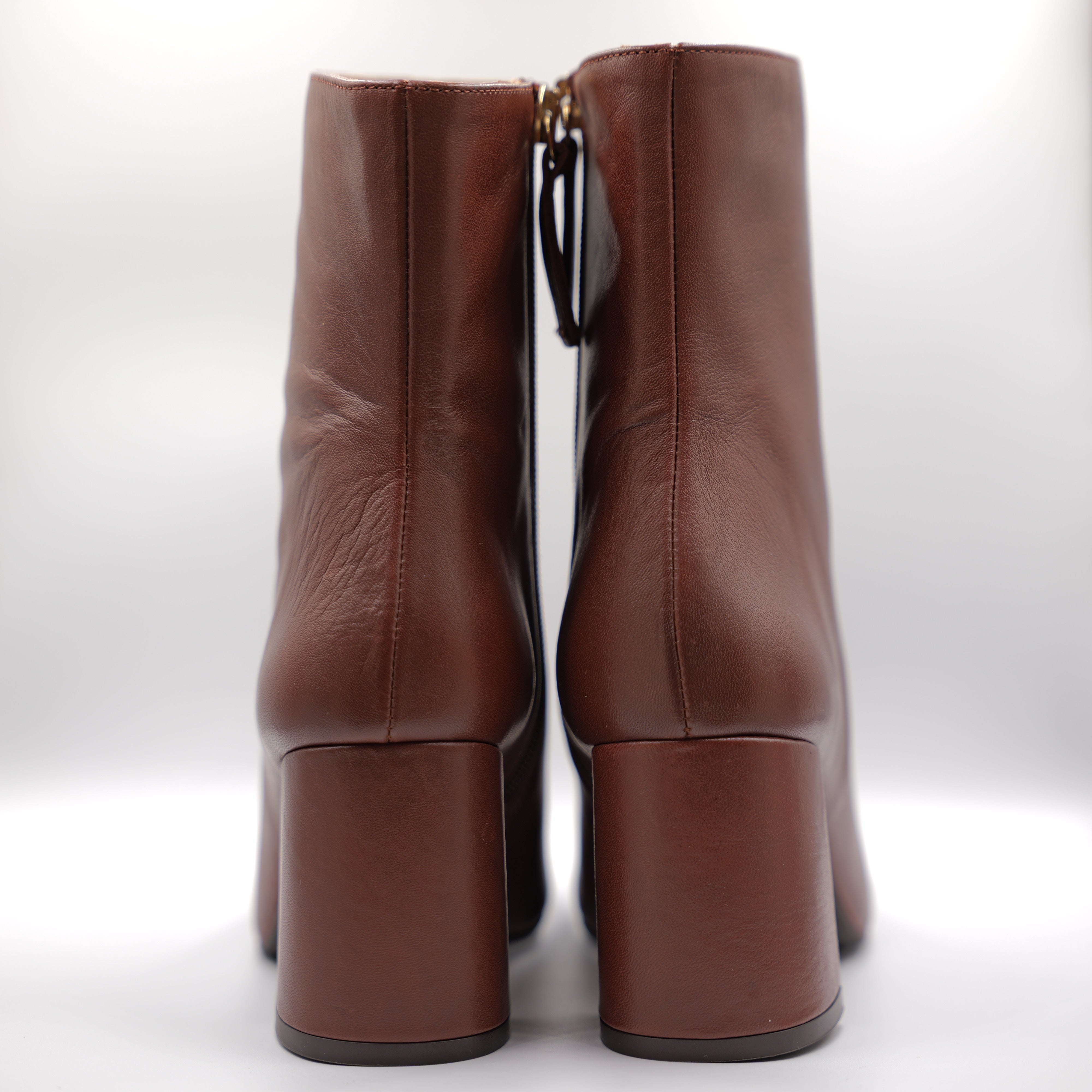 Angel Alarcon - Tronchetti in pelle con zip