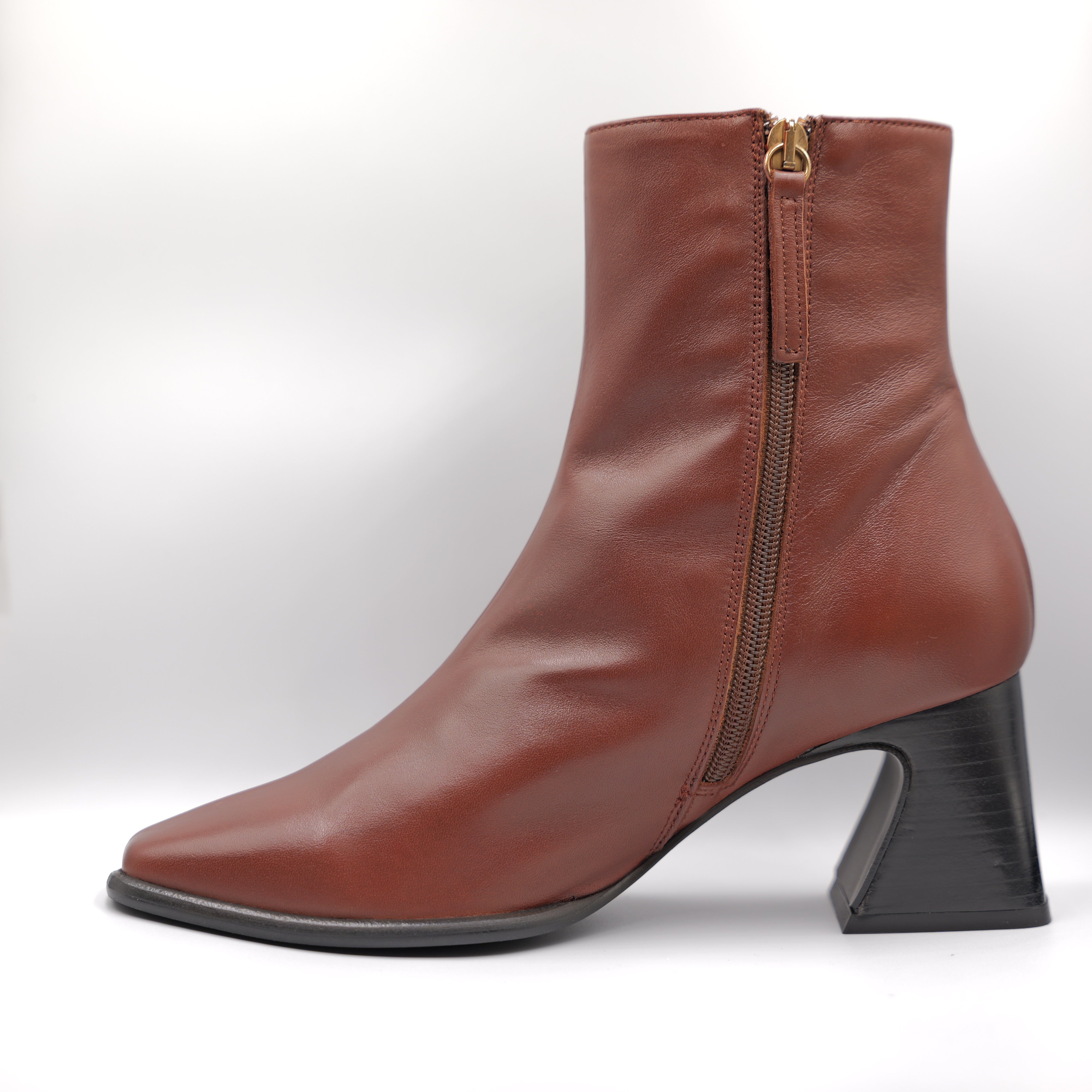 Angel Alarcon - Tronchetti in pelle con zip