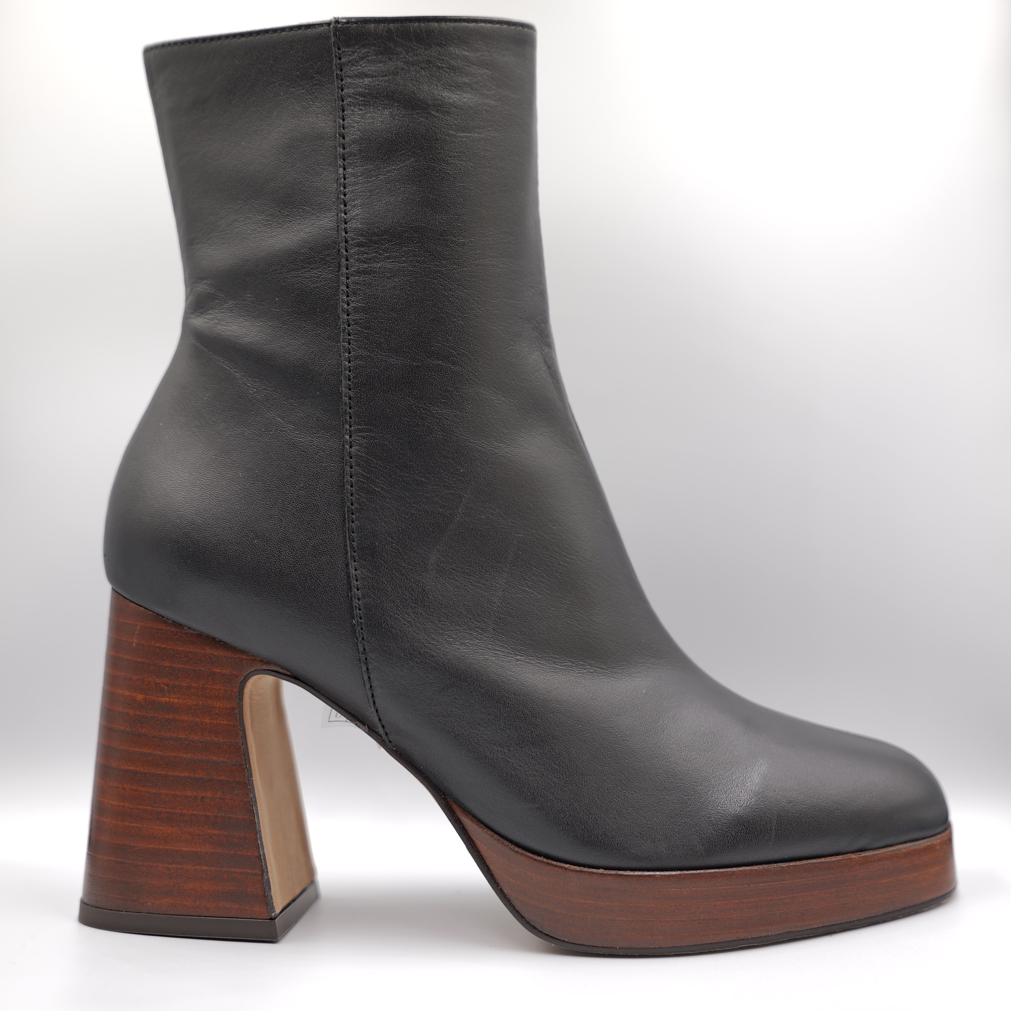 Angel Alarcon - Tronchetti in pelle con zip