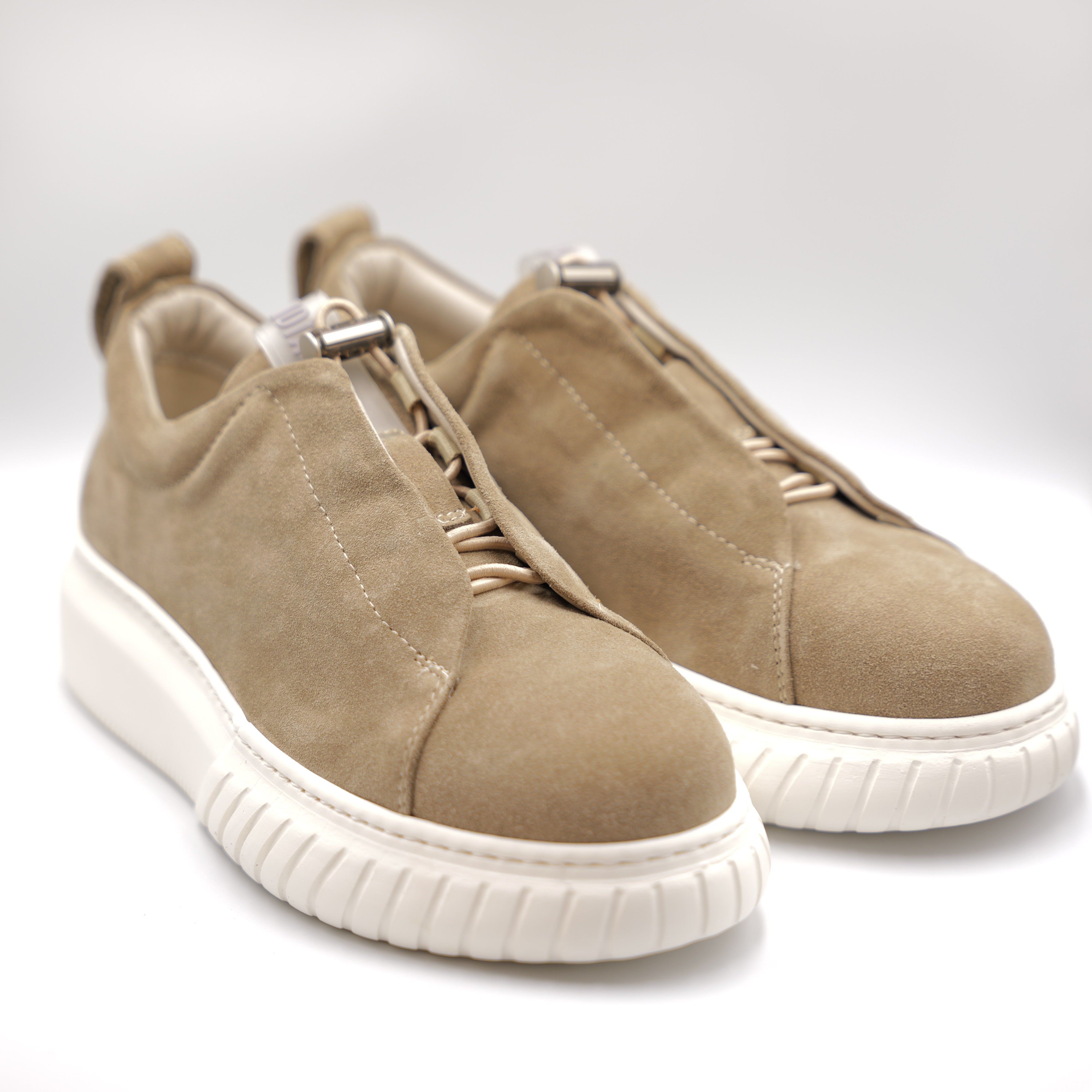 Andìafora - Sneakers in camoscio con elastico