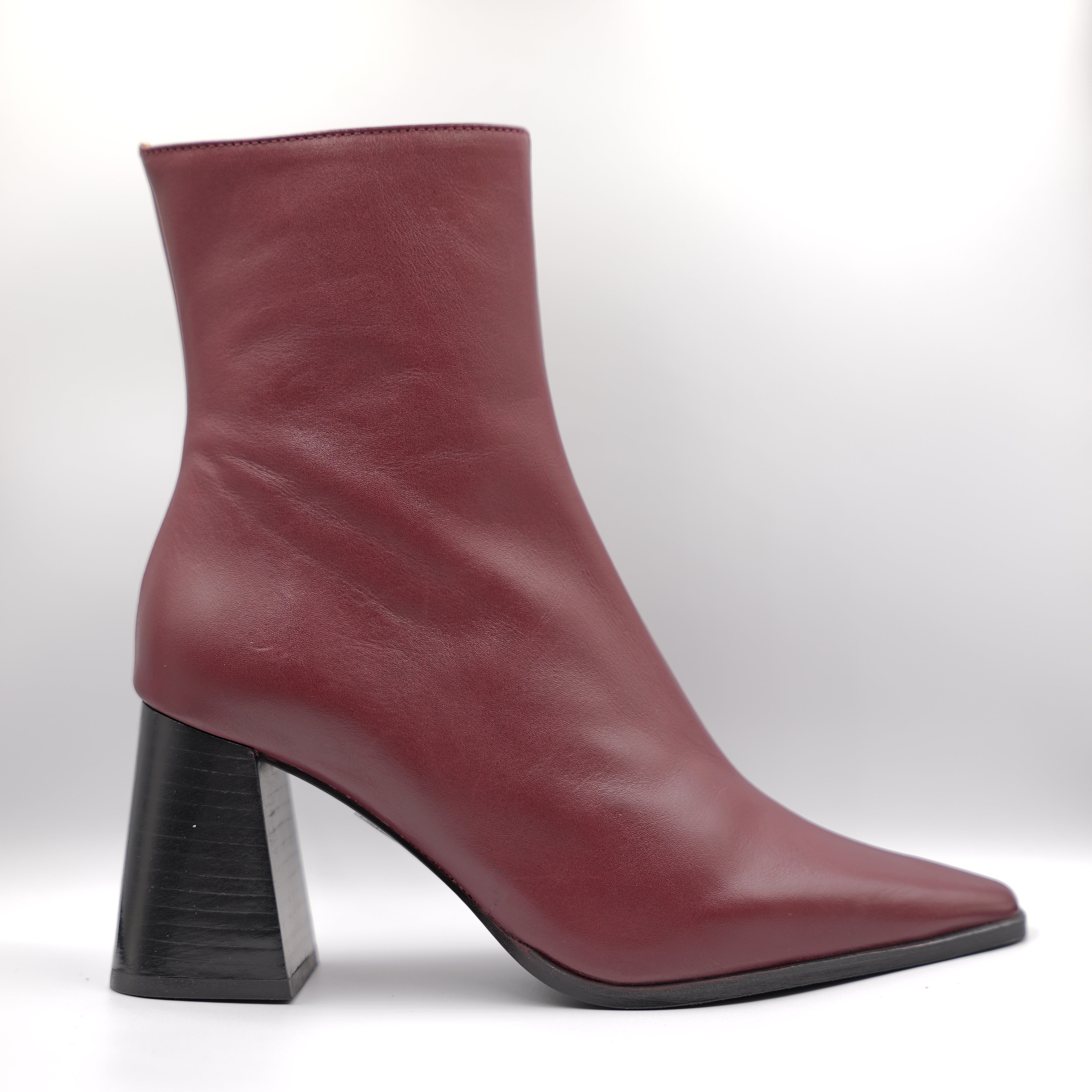 Angel Alarcon - Tronchetti in pelle con zip