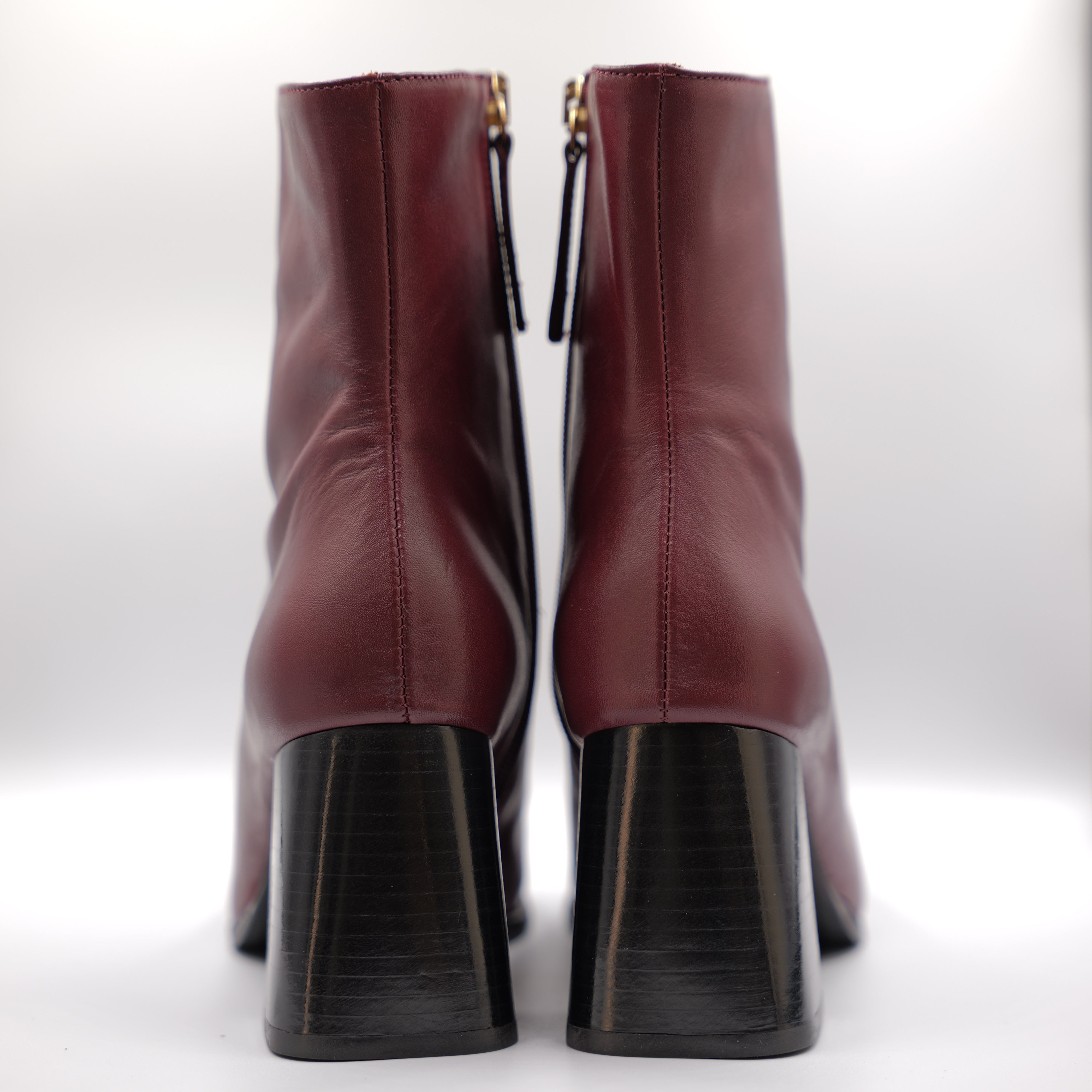 Angel Alarcon - Tronchetti in pelle con zip