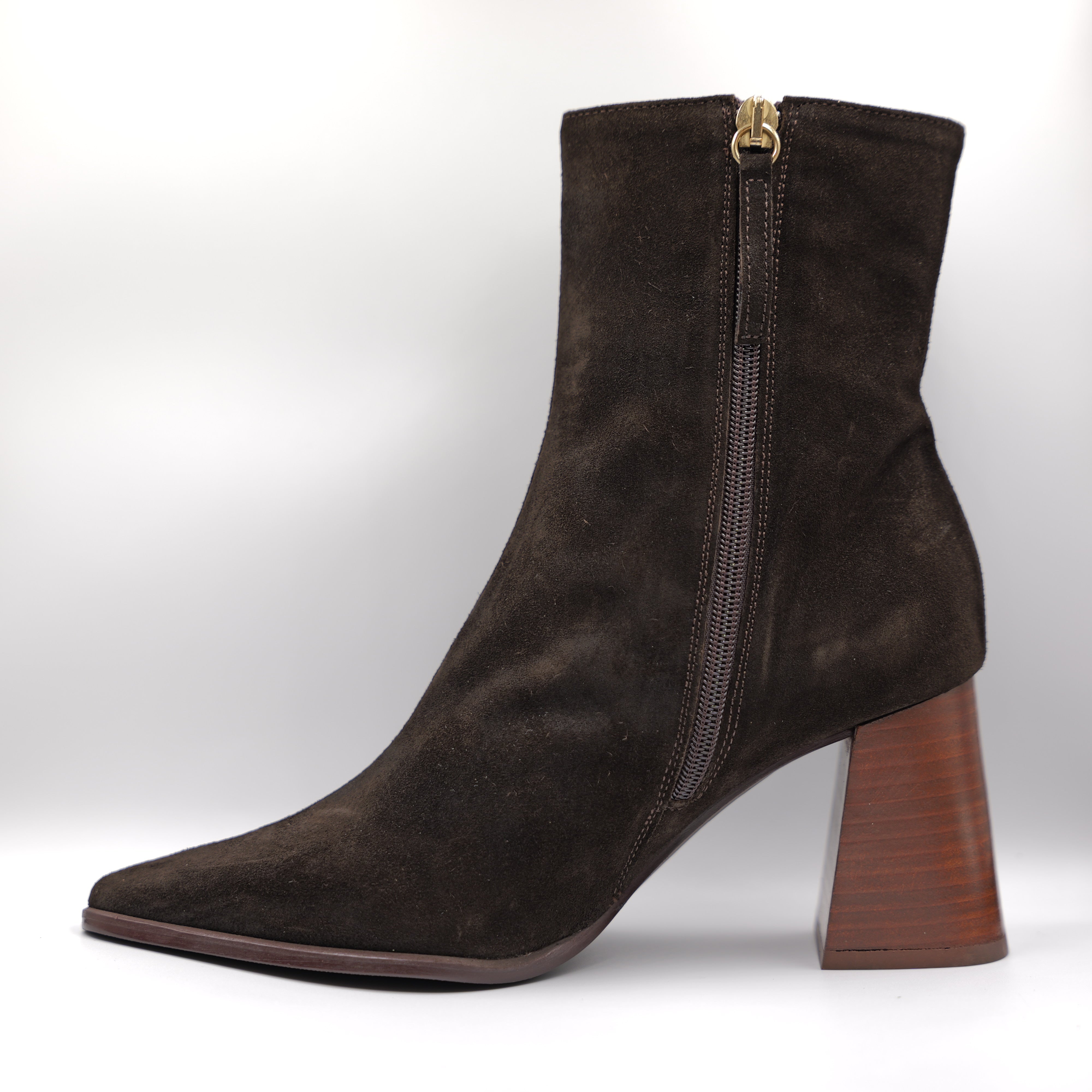 Angel Alarcon - Tronchetti in camoscio con zip