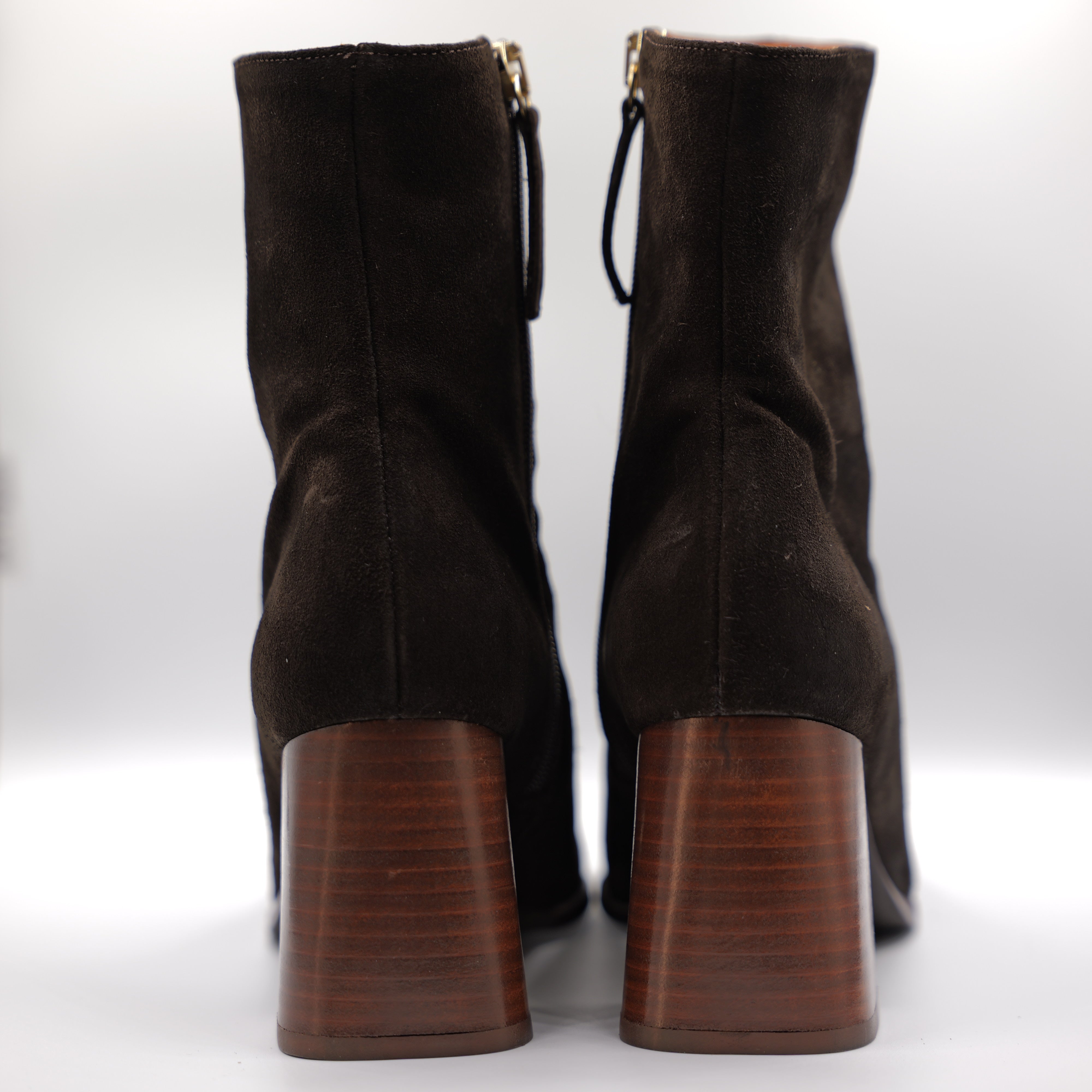 Angel Alarcon - Tronchetti in camoscio con zip