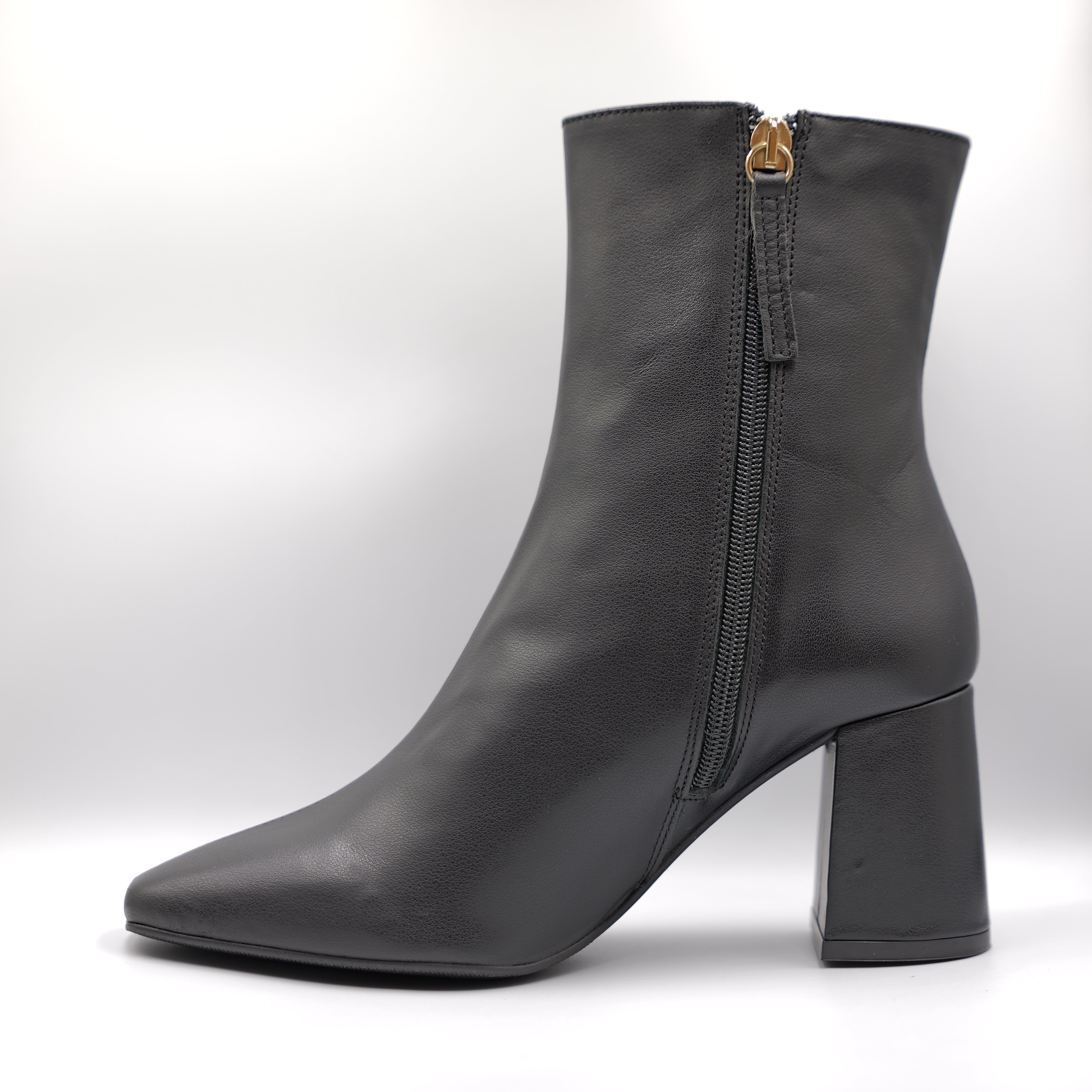 Angel Alarcon - Tronchetti in pelle con zip