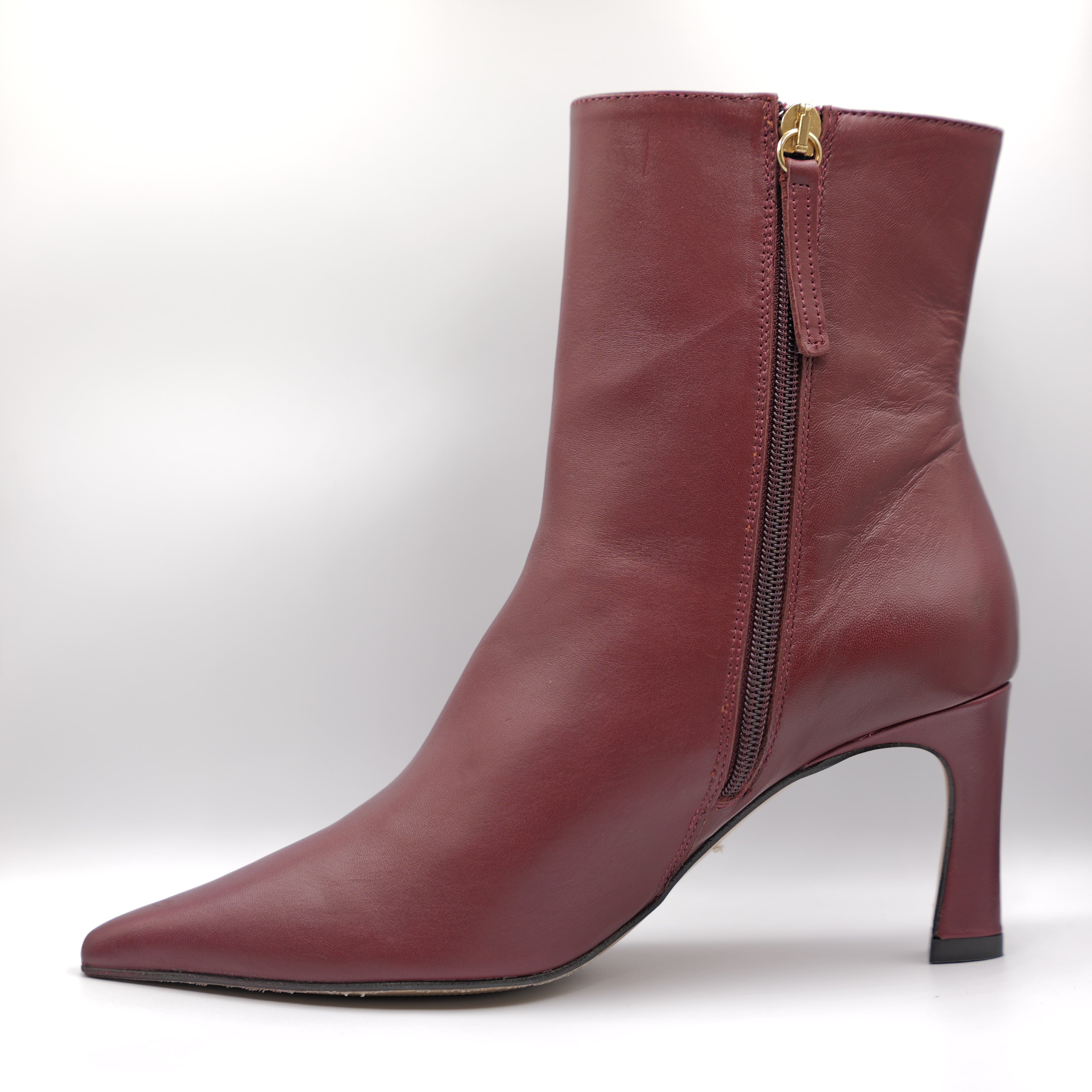 Angel Alarcon - Tronchetti in pelle con zip