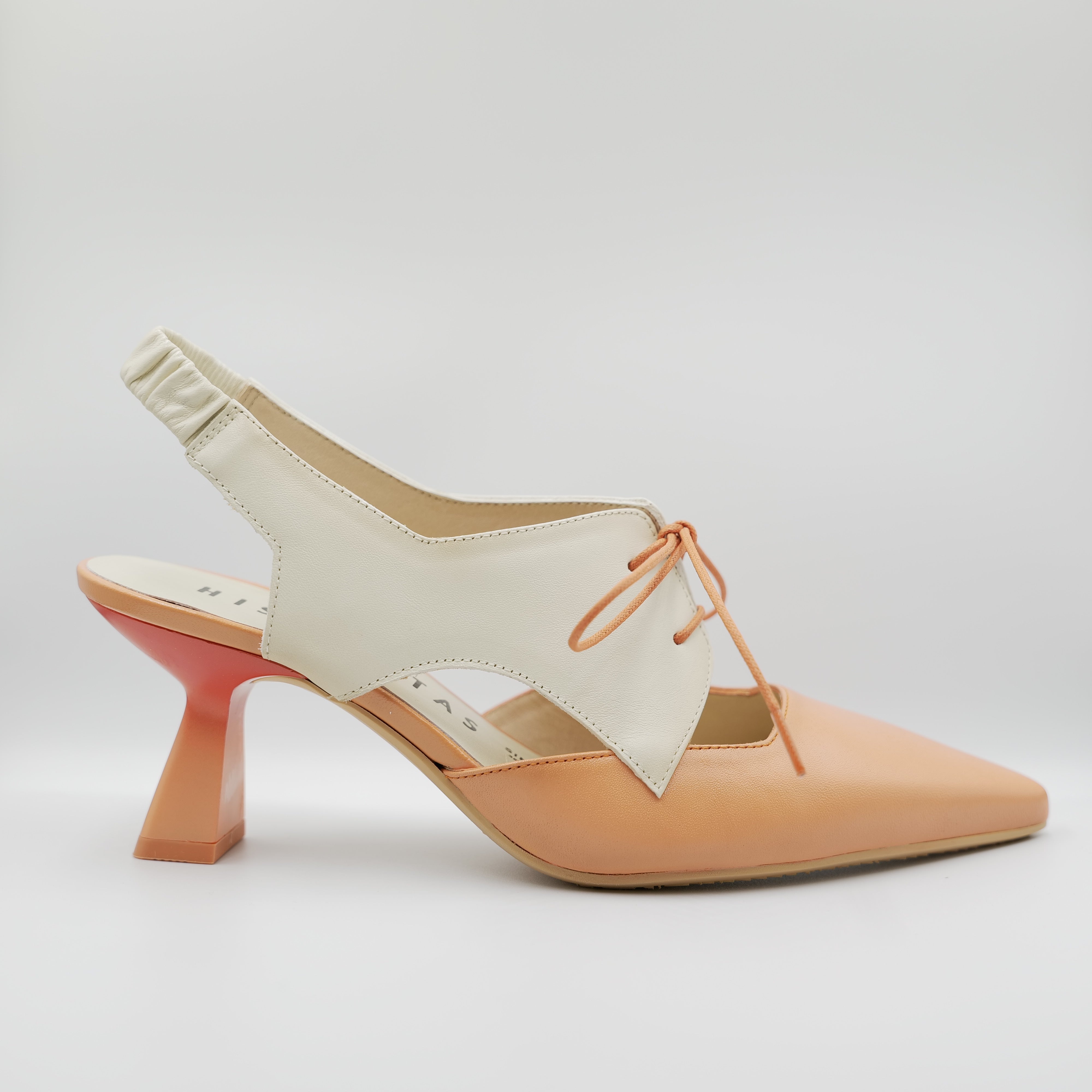 Hispanitas - Slingback in pelle con i lacci