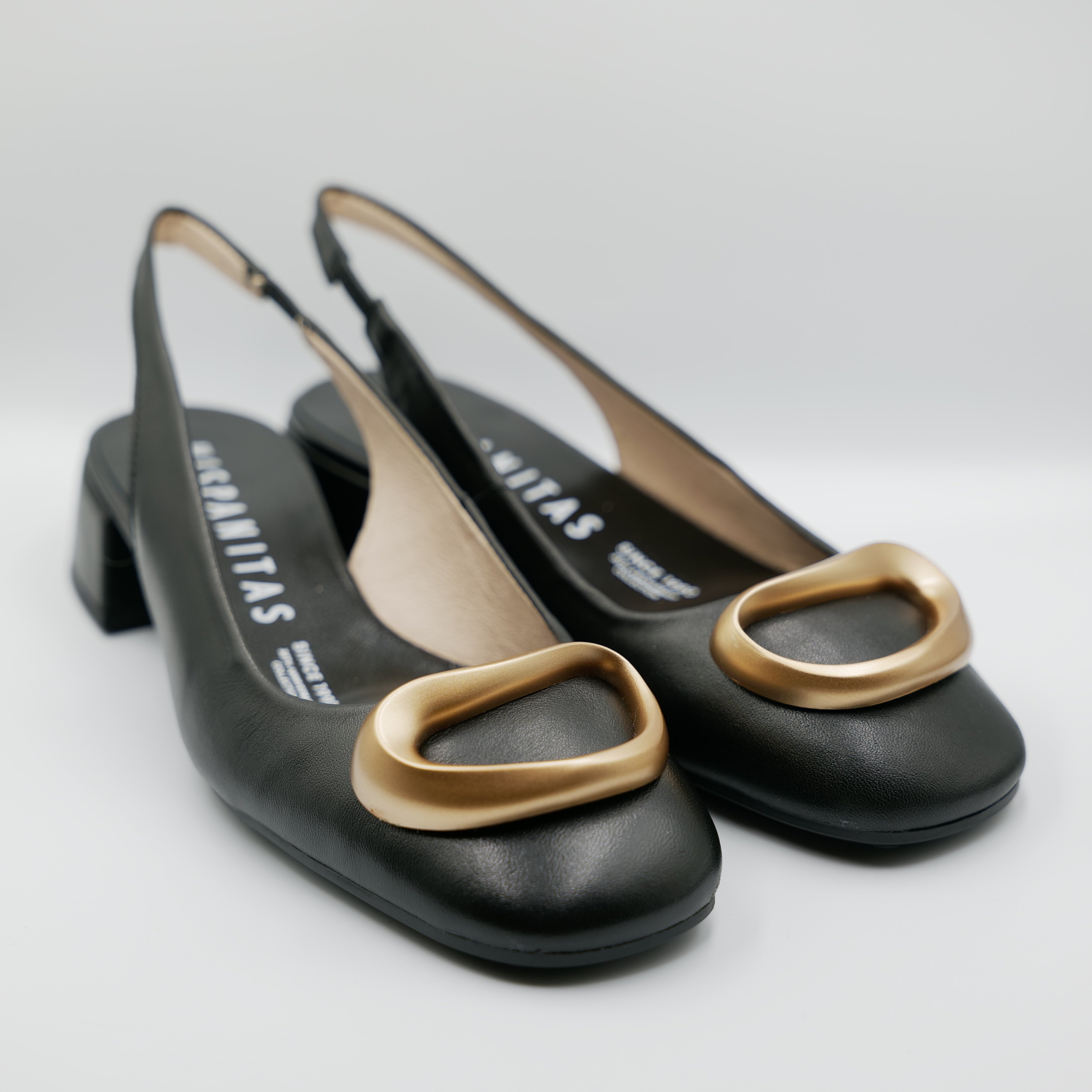 Hispanitas - Slingback in pelle con accessorio