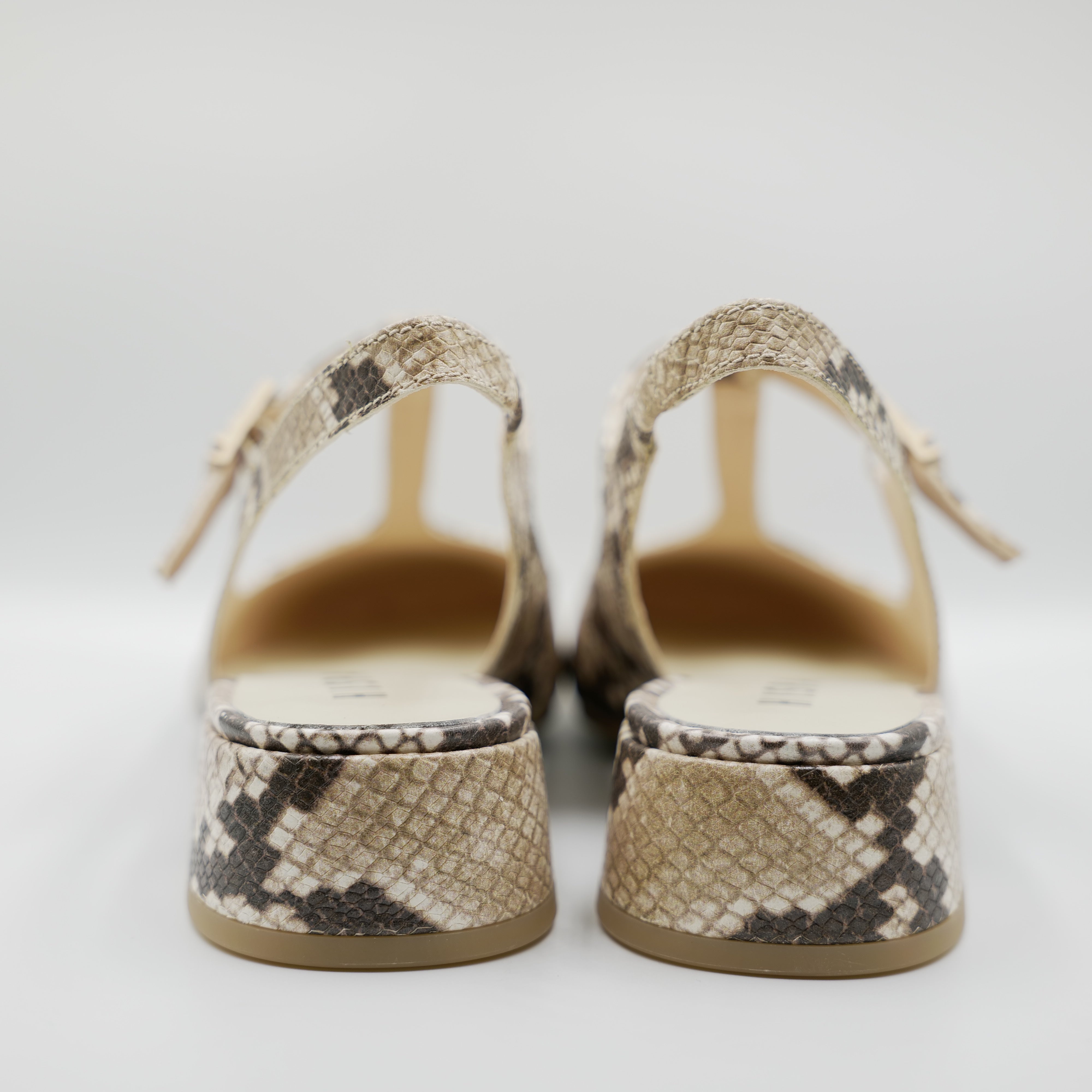 Hispanitas - Slingback in pelle con cinturino a T