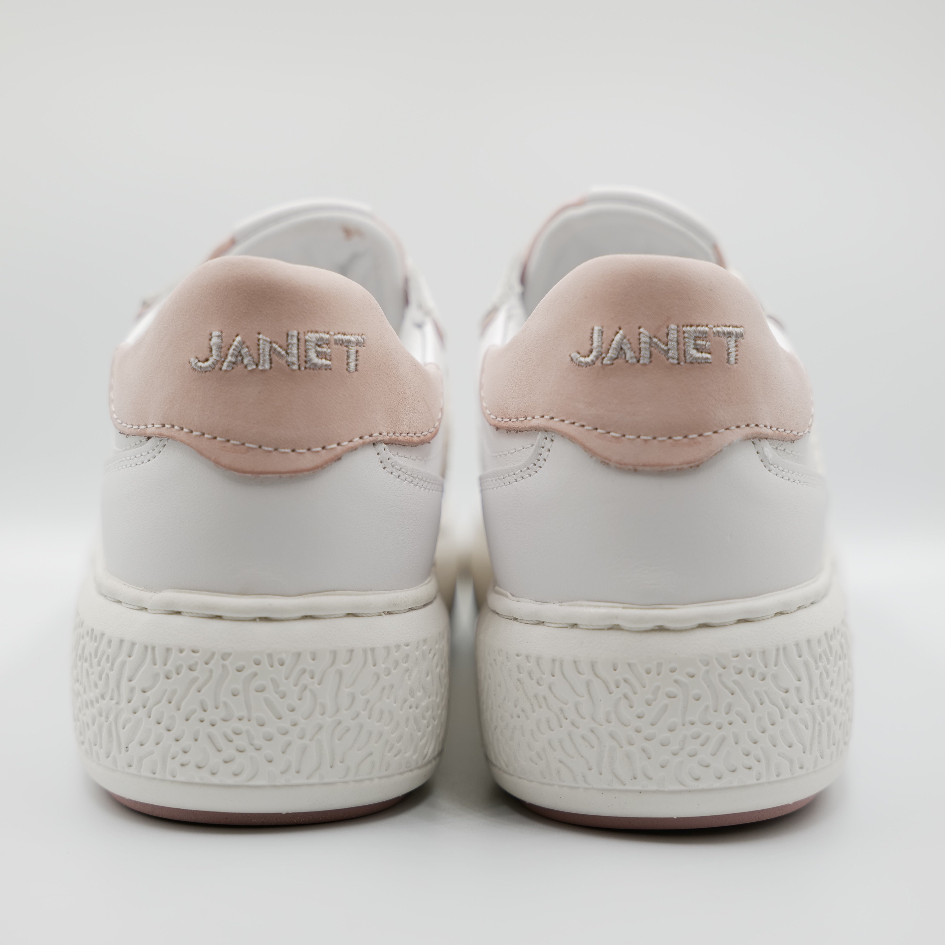 Janet&Janet - Sneakers in pelle fondo gomma