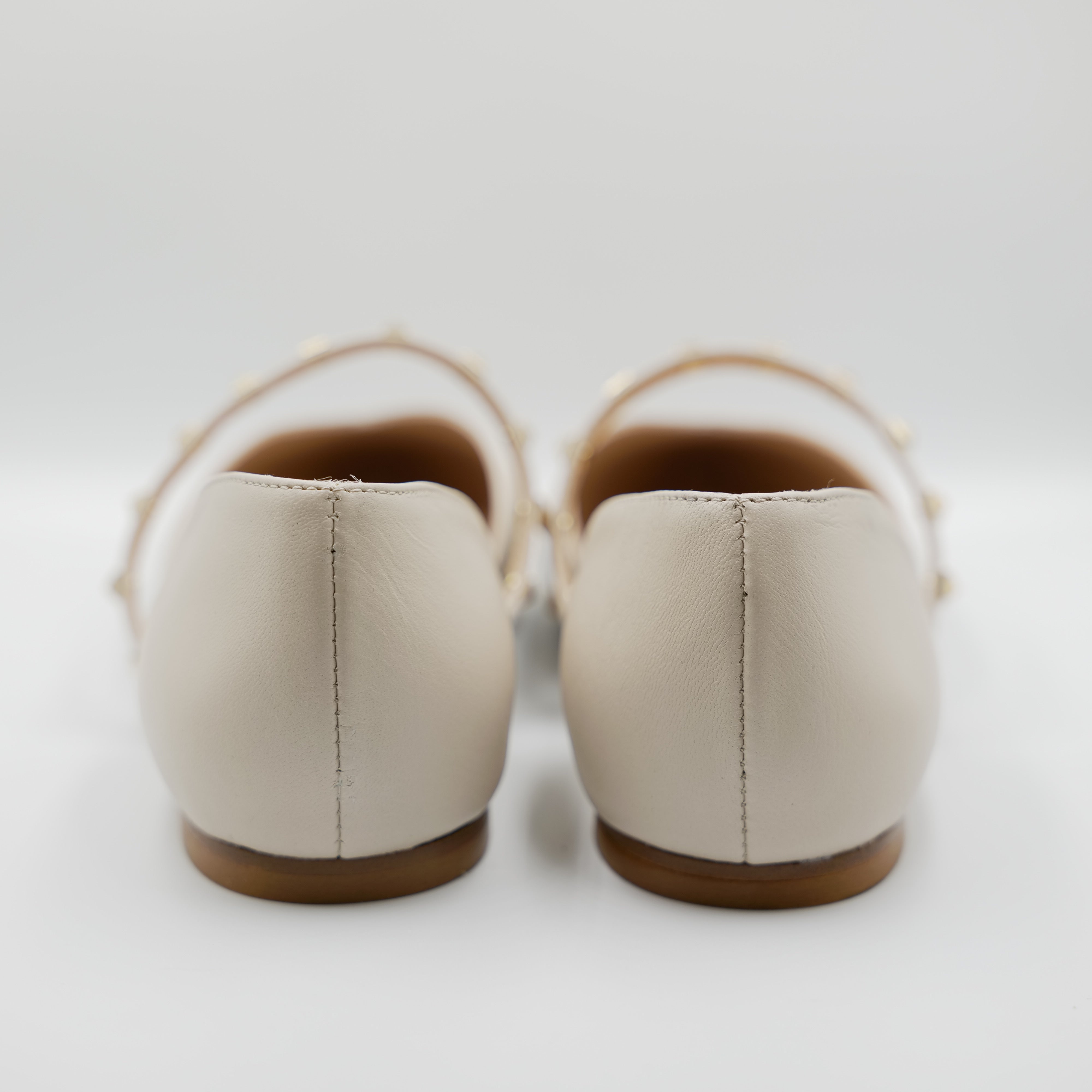 Calzaiuoli Toscani - Ballerine in pelle con borchie