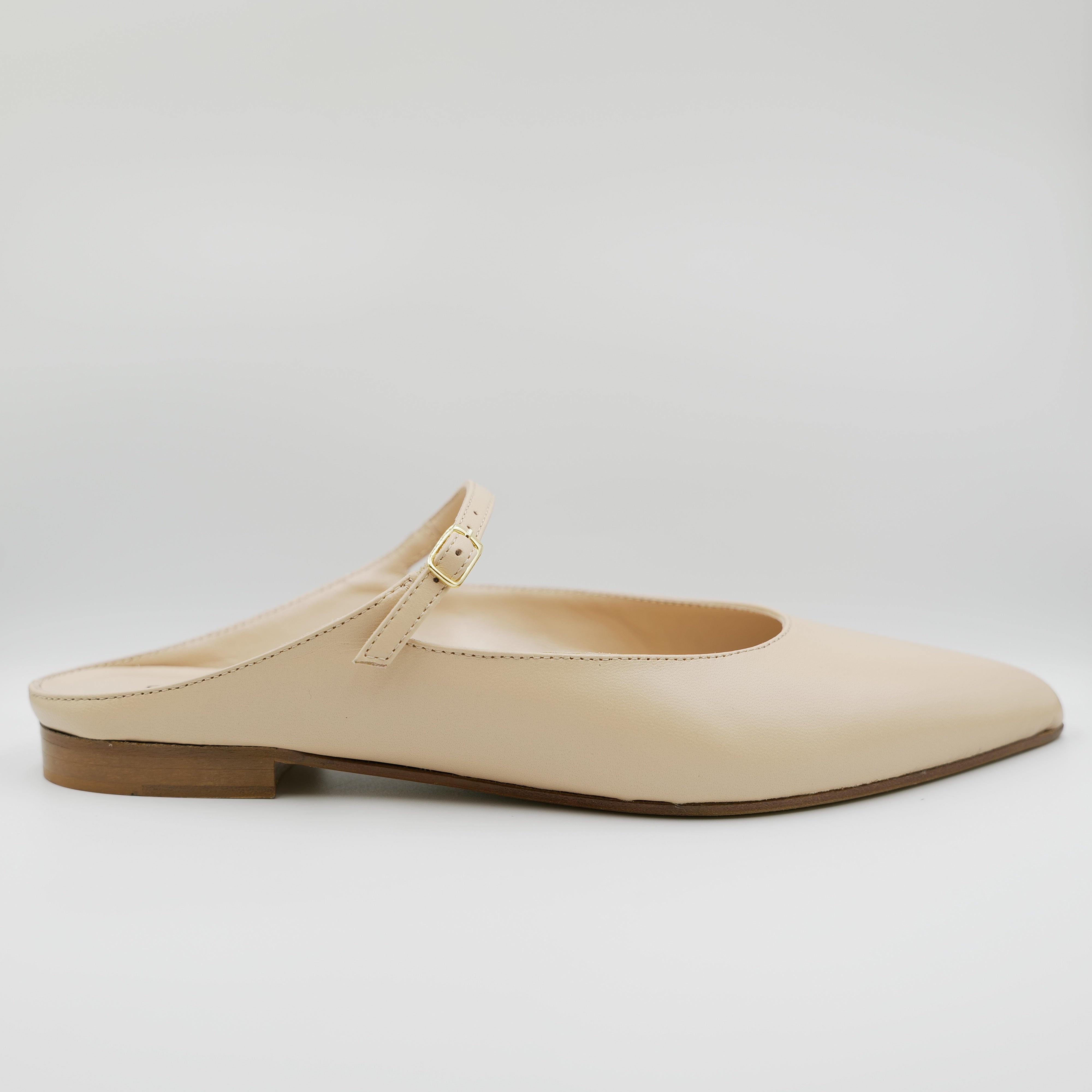 Calzaiuoli Toscani - Slingback in pelle con cinturino