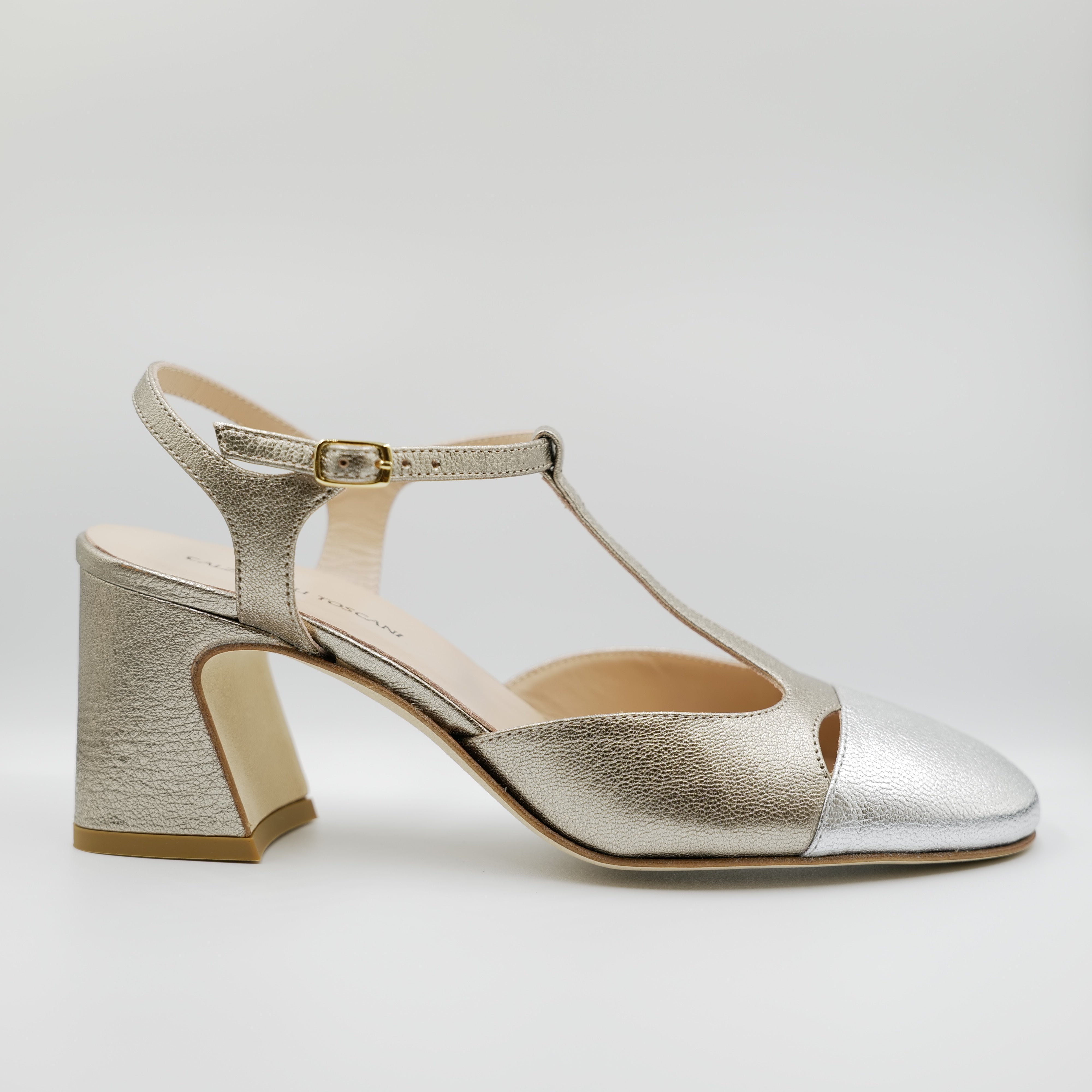 Calzaiuoli Toscani - Slingback in pelle con cinturino