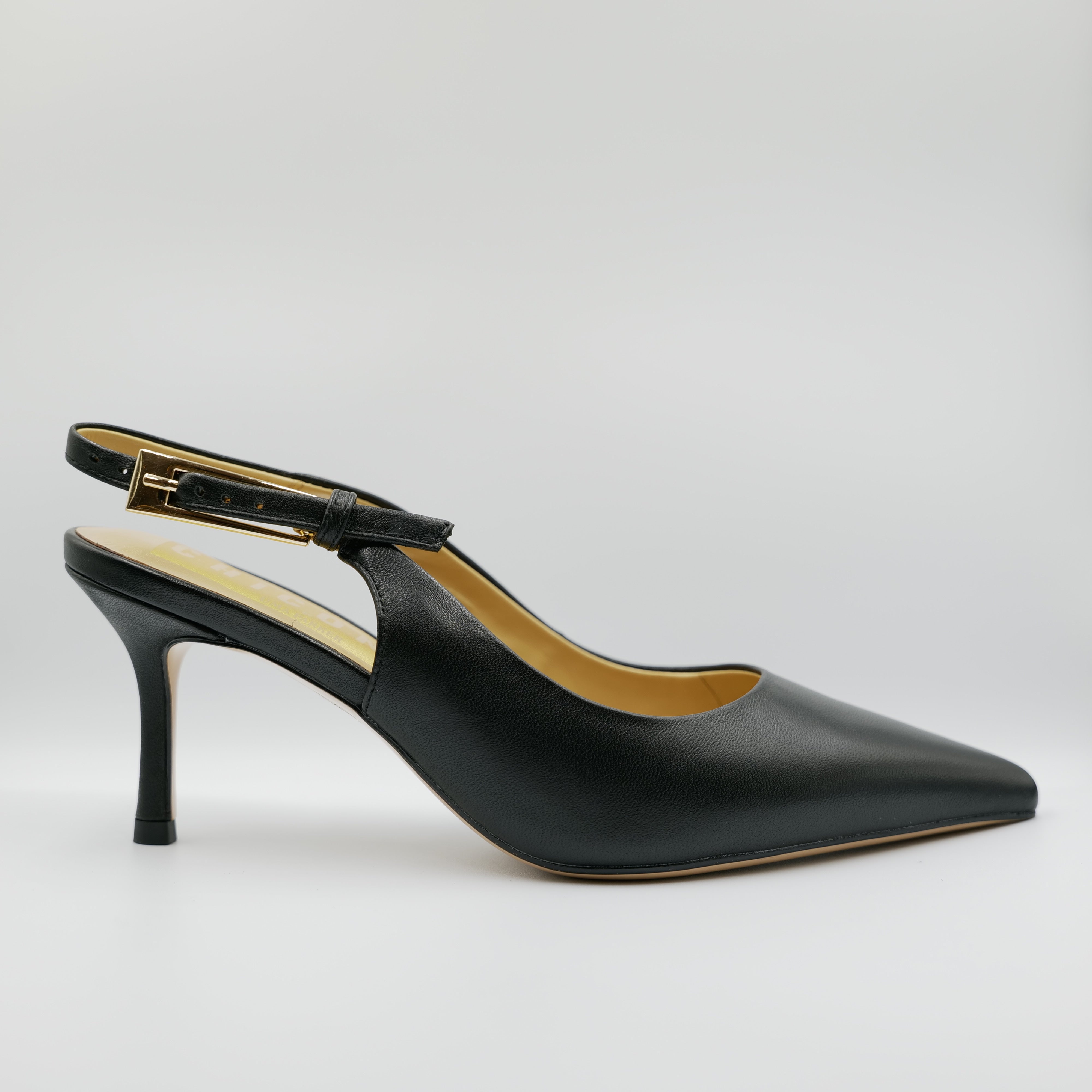 Chiconic - Slingback in pelle con cinturino