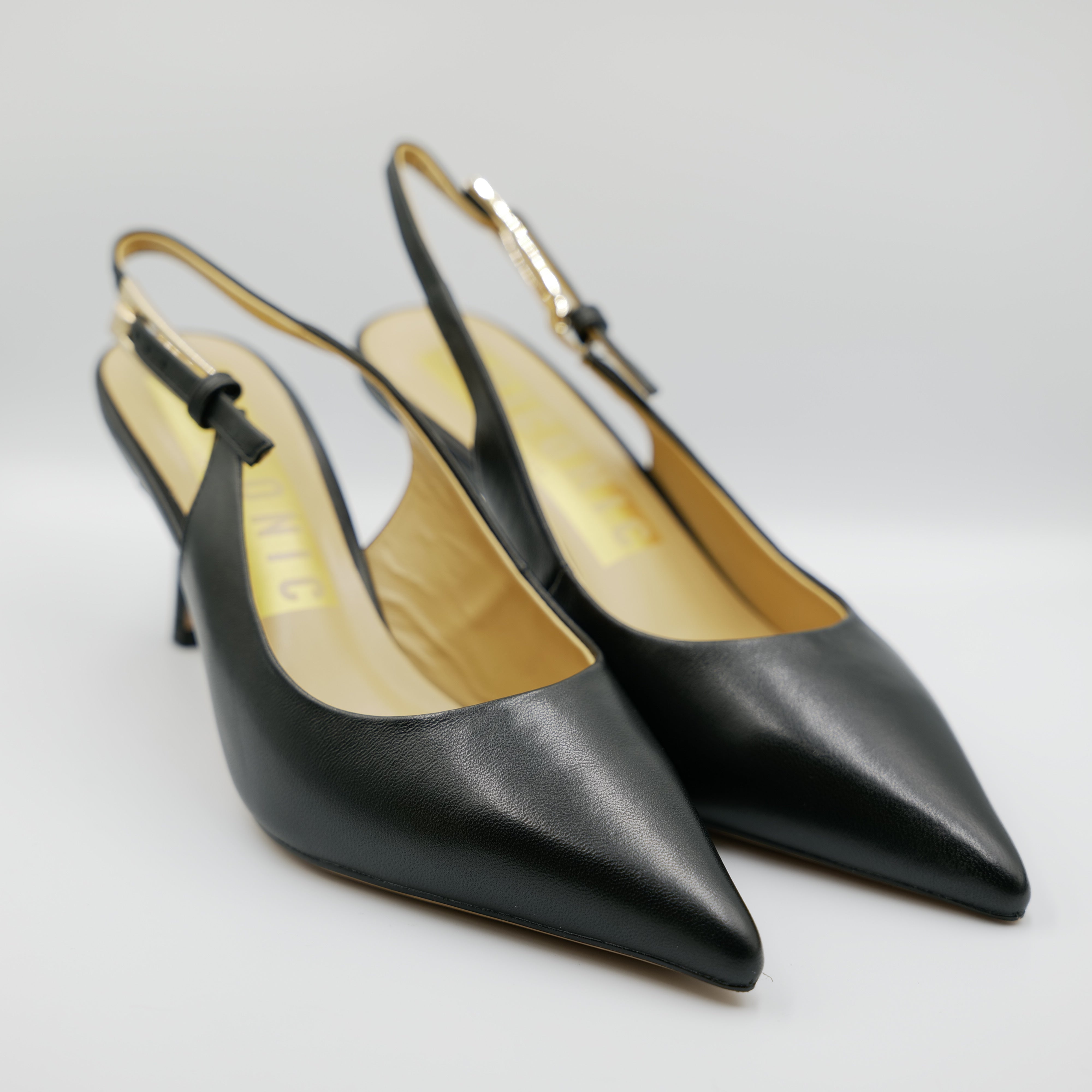 Chiconic - Slingback in pelle con cinturino