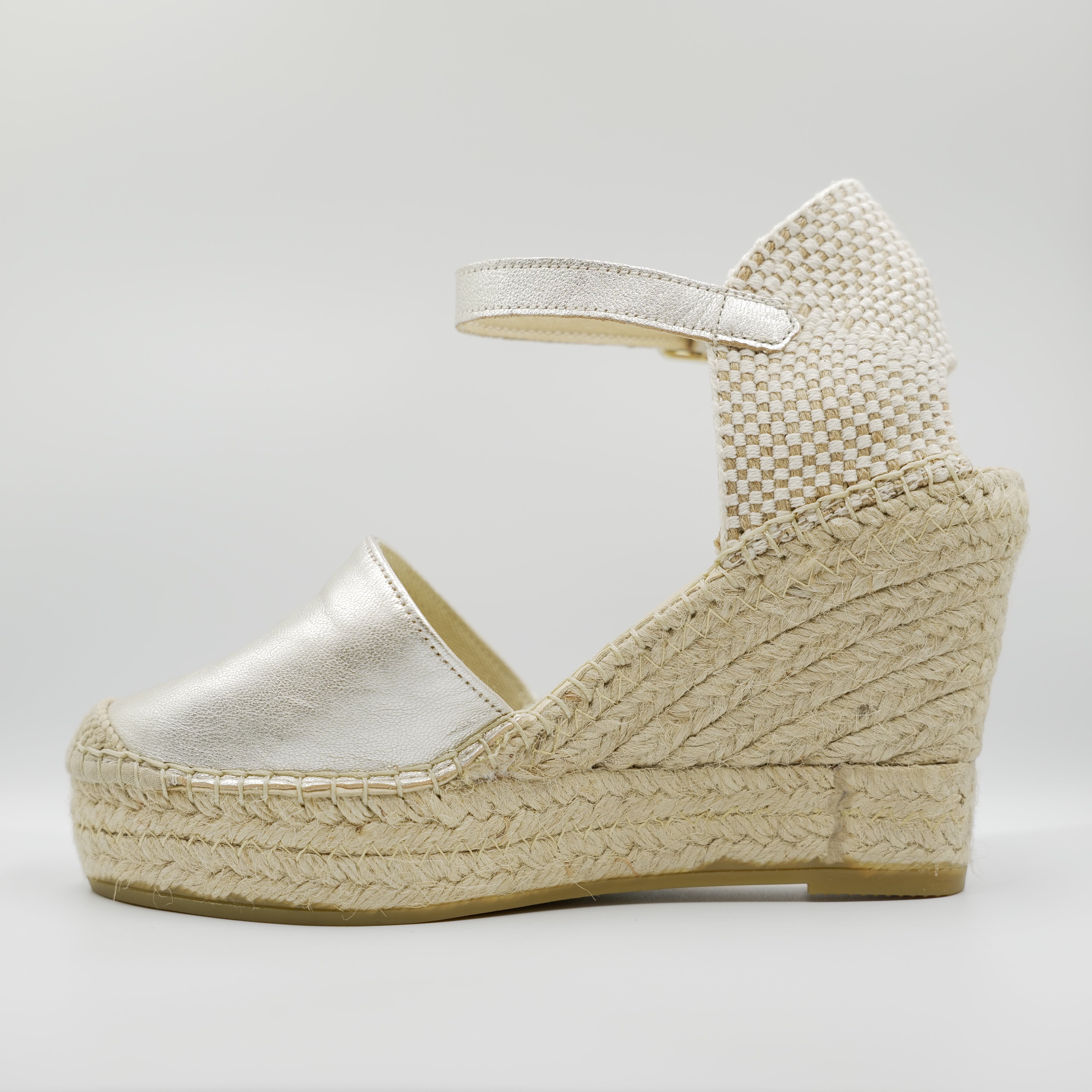 Vidorreta - Espadrilles in pelle con cinturino