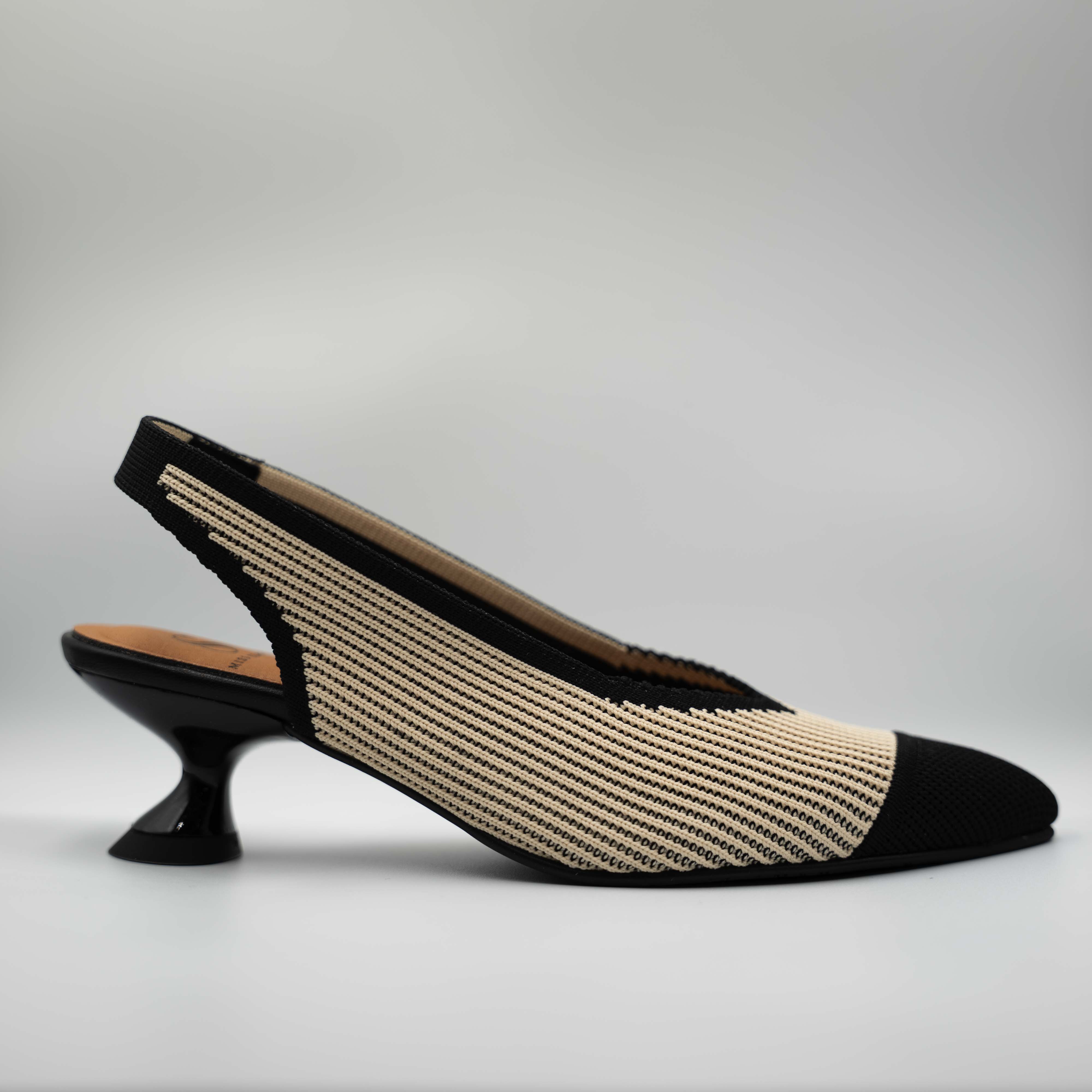 Miss Elastic - Slingback in tessuto elastico