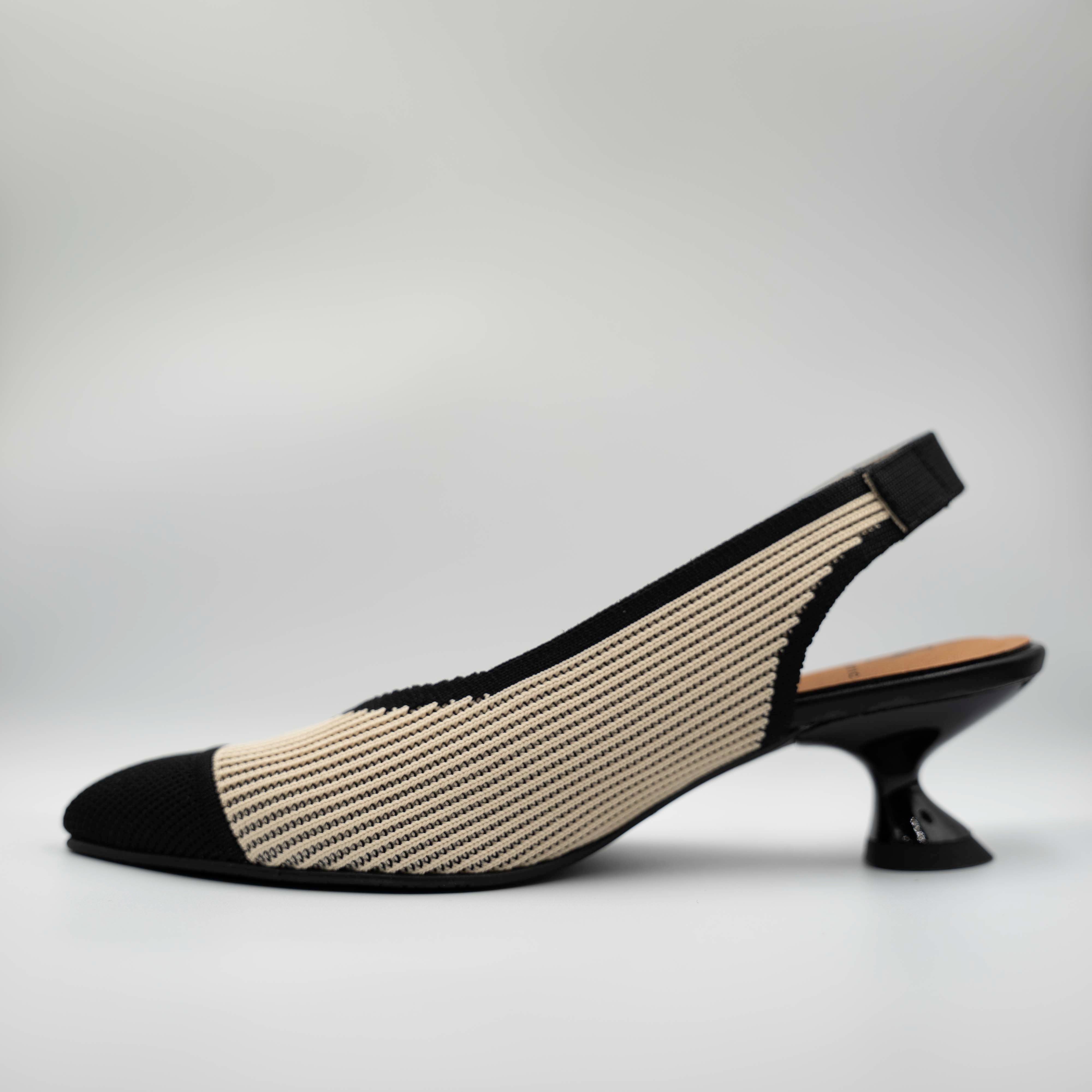 Miss Elastic - Slingback in tessuto elastico