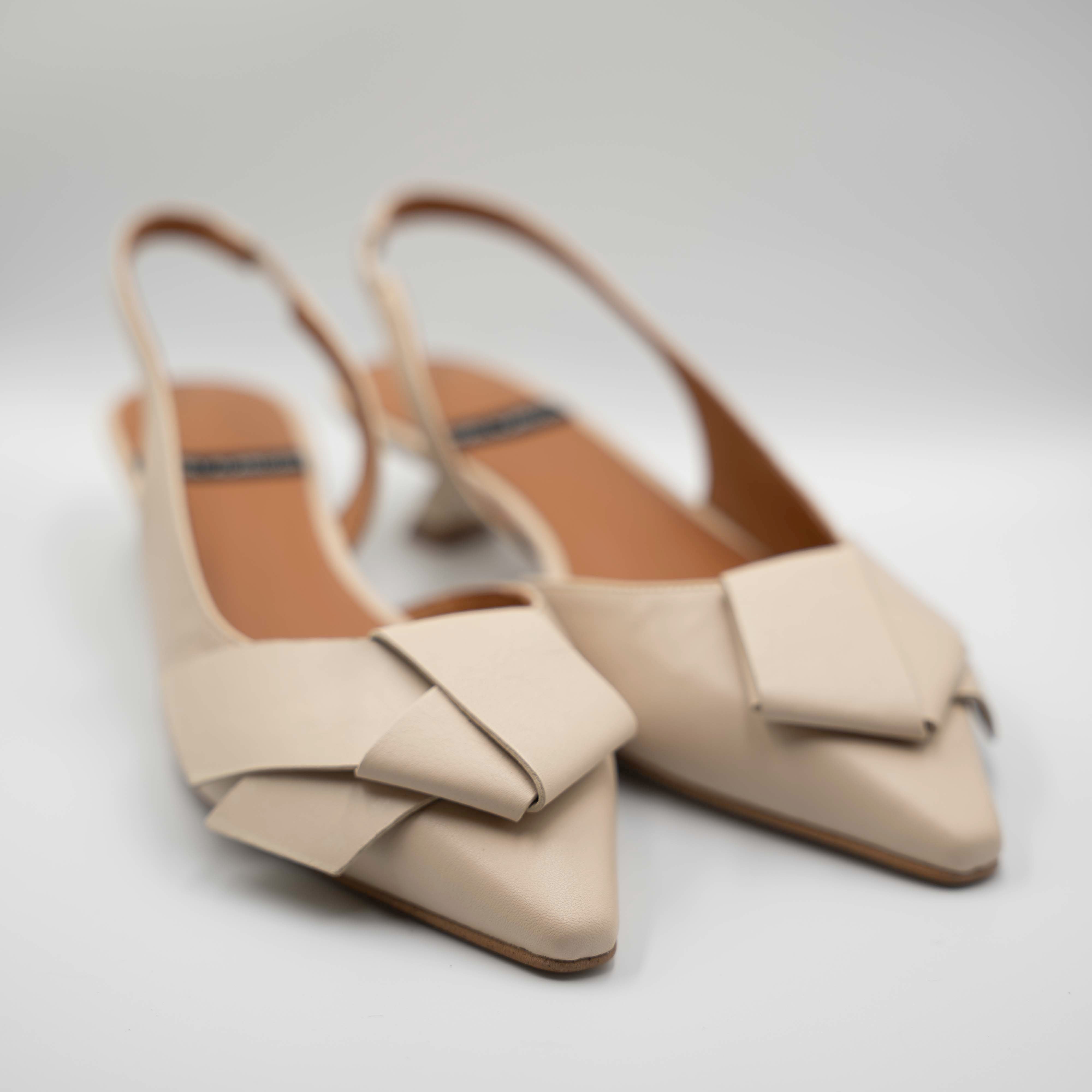 Angel Alarcon - Slingback in pelle con elastico