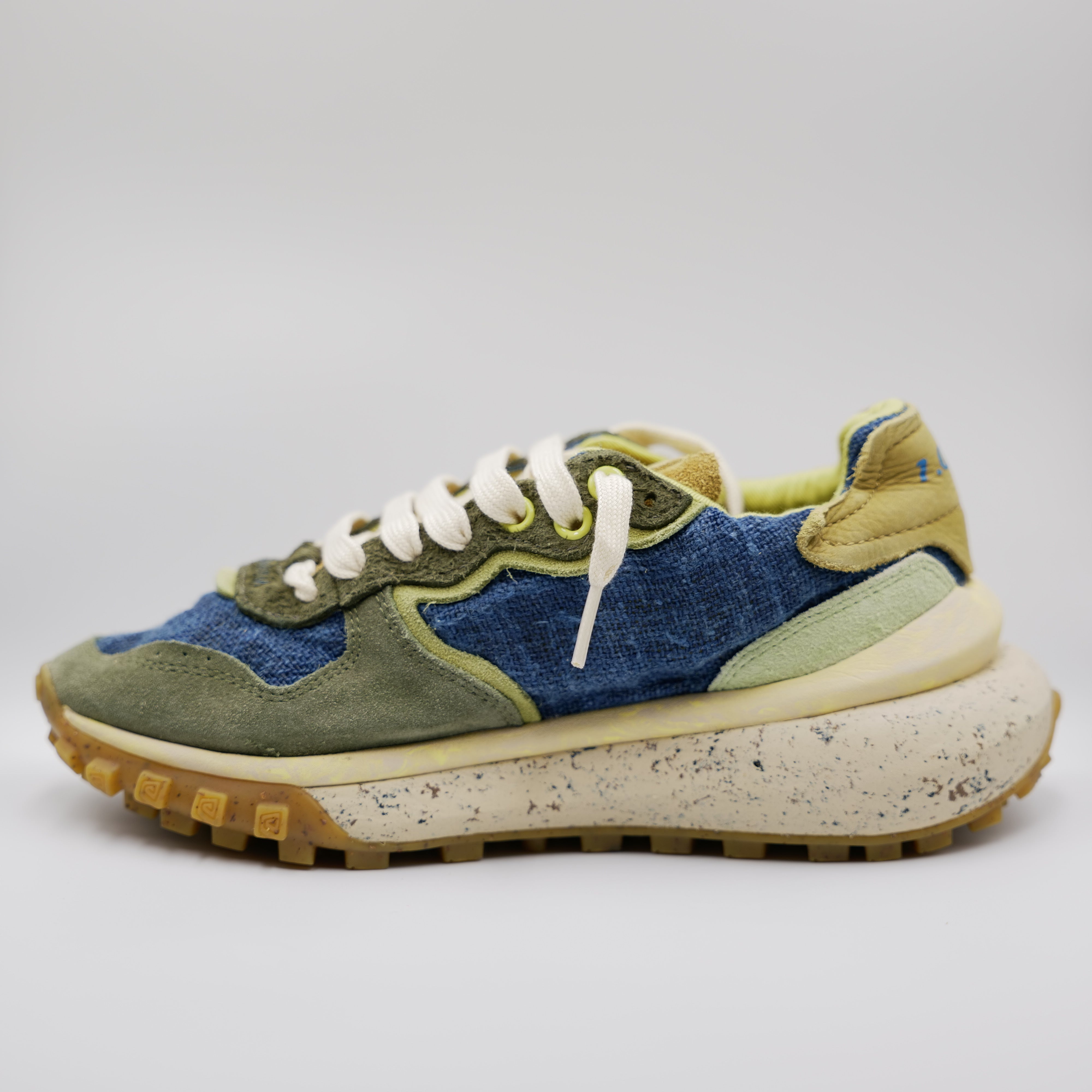 Satorisan - Sneakers in pelle e canapa vegetale