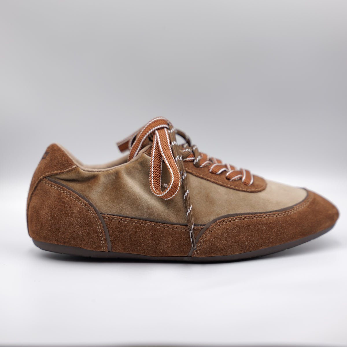 3 p -sneakers in camoscio e tessuto