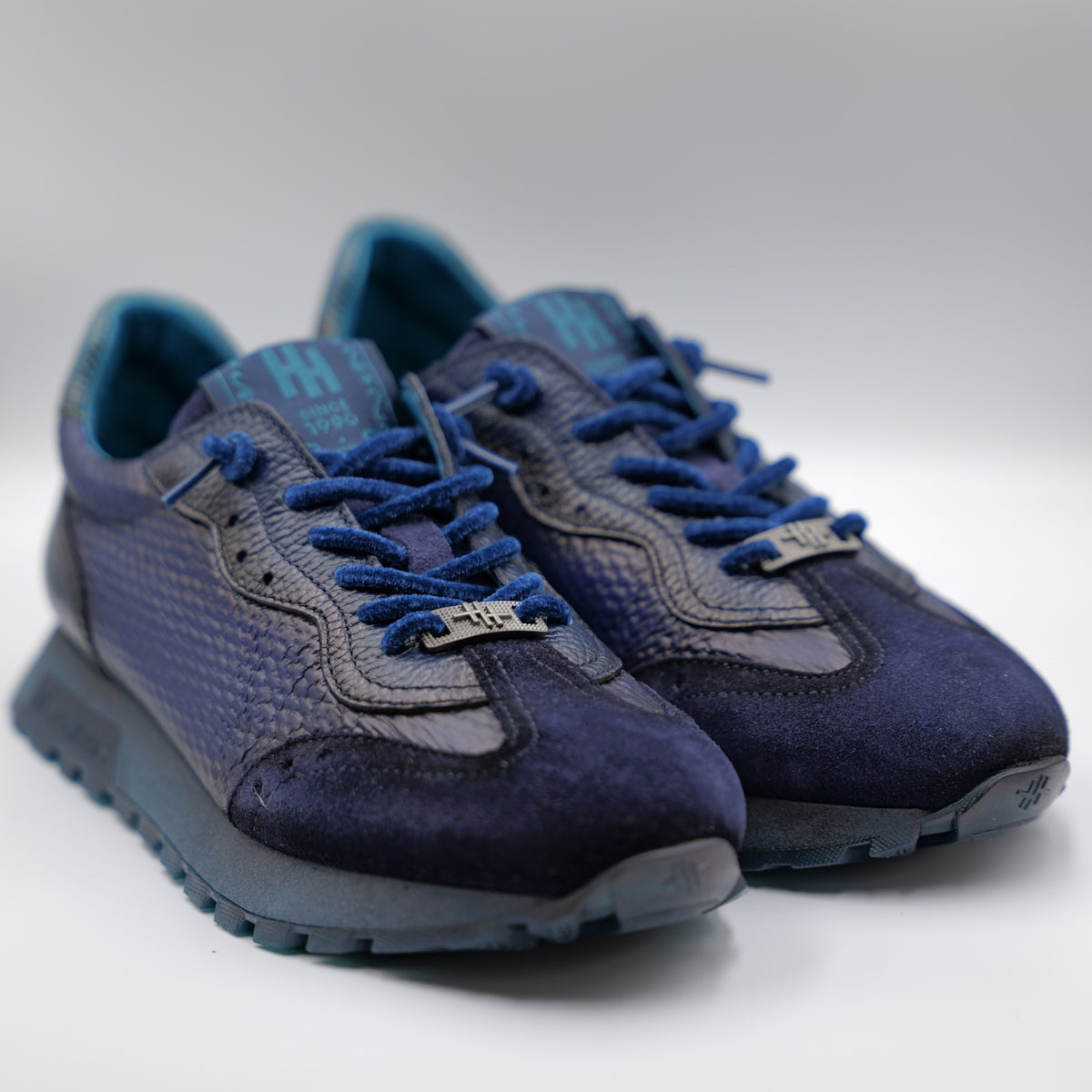 hispanitas-sneakers pelle e camoscio